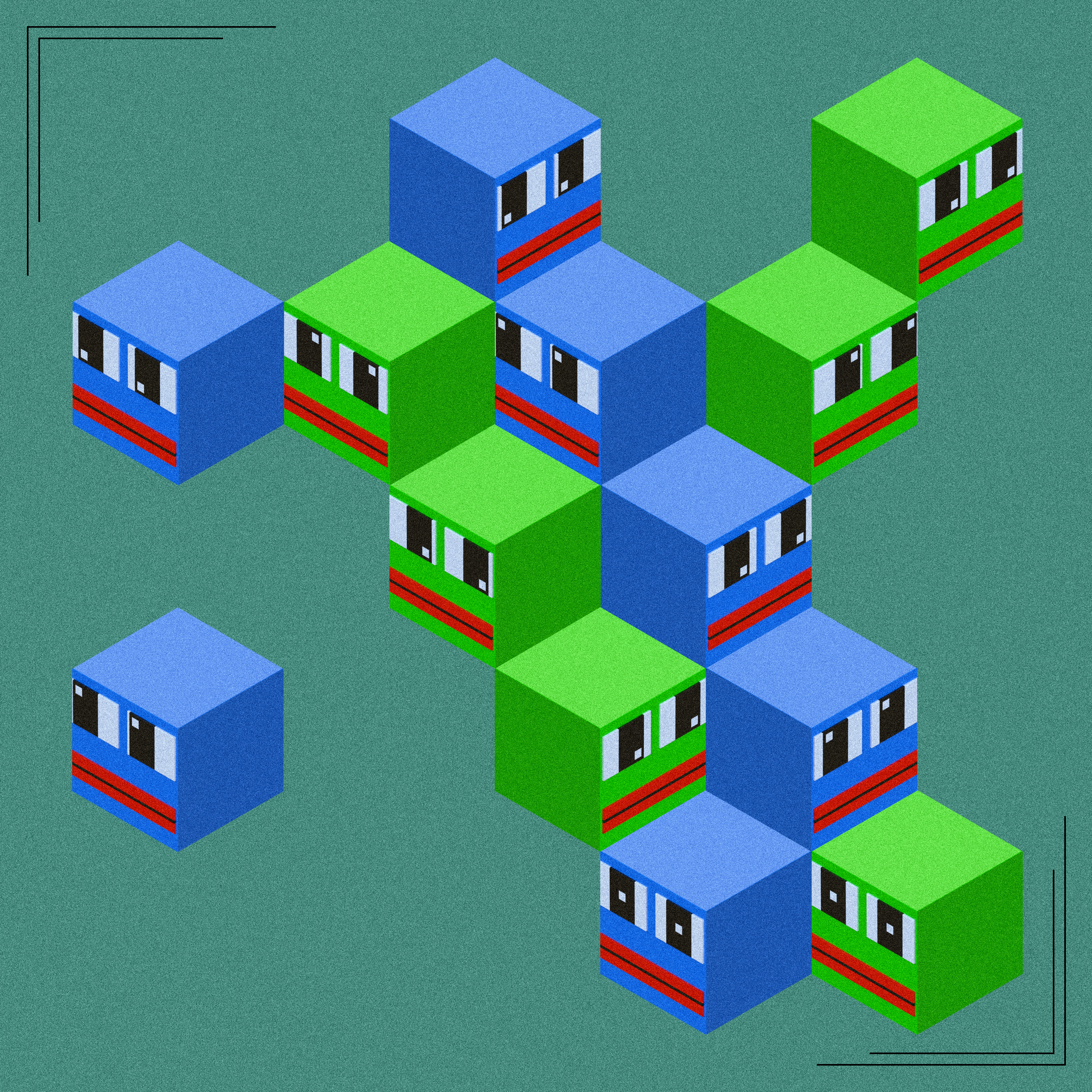 Isometric Pepe #45