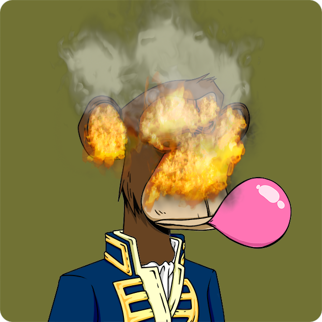 BURNING APE #6646