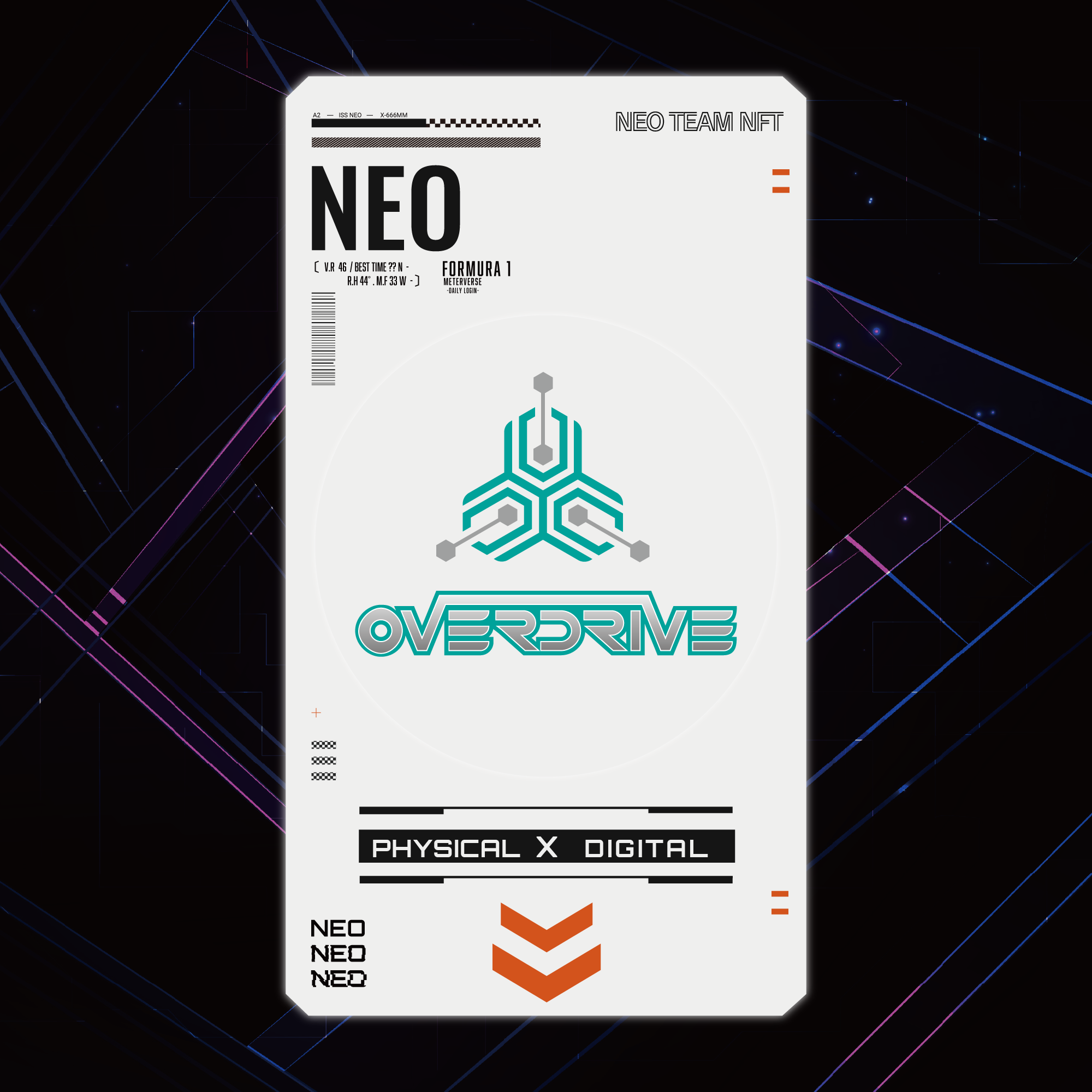 NEO TEAM NFT 【OVERDRIVE】#24