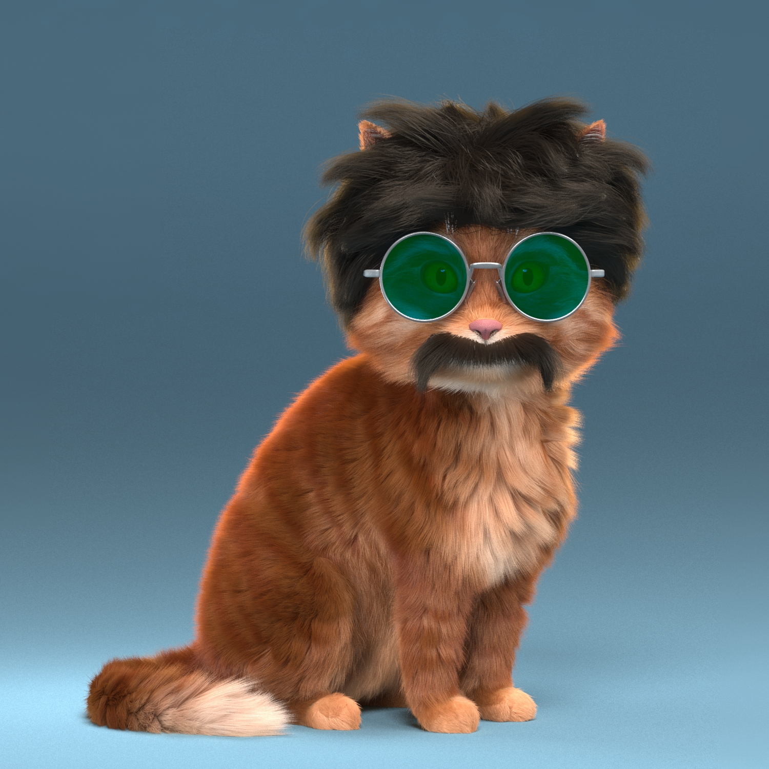 Fluffy PunkCat #1101