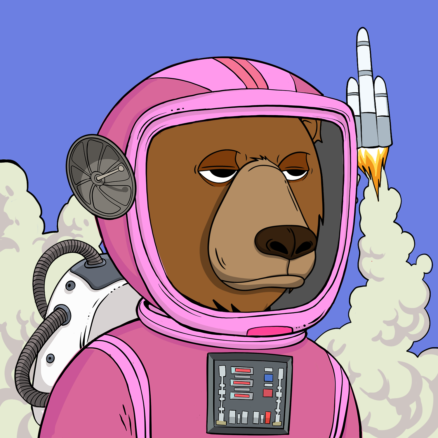 Okay Space Bear #635