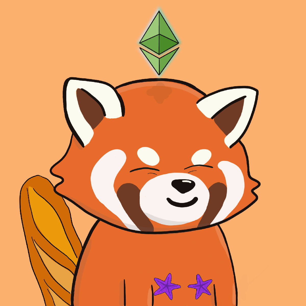 Okay Red Panda #6630