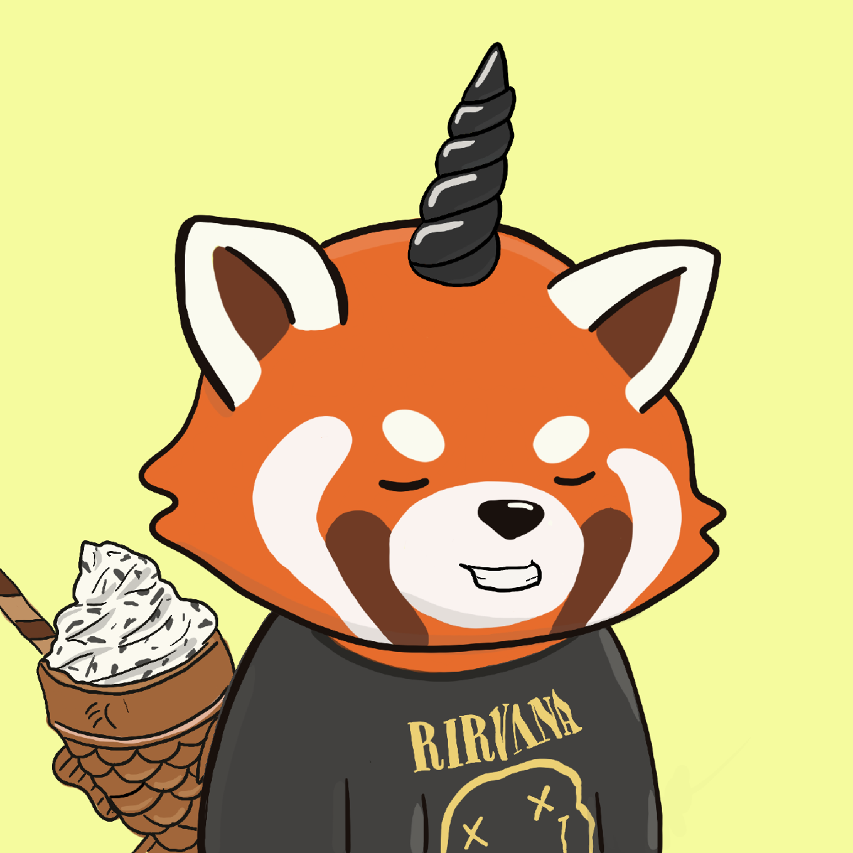 Okay Red Panda #7206