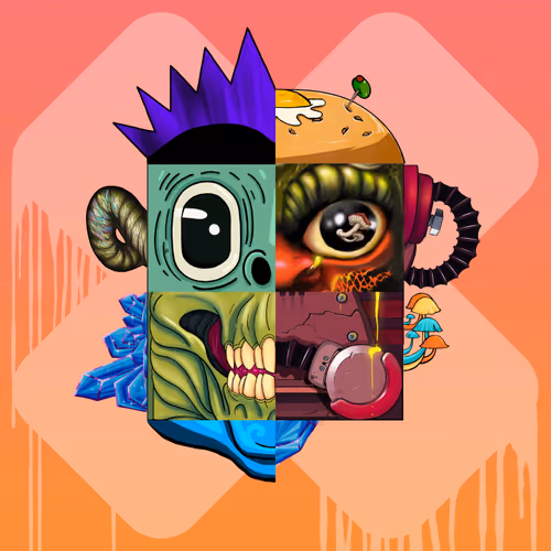 Polymorphic Face #990