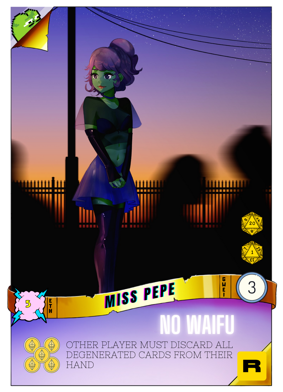 /DRM/ 1st Edition - Miss Pepe [avatar]