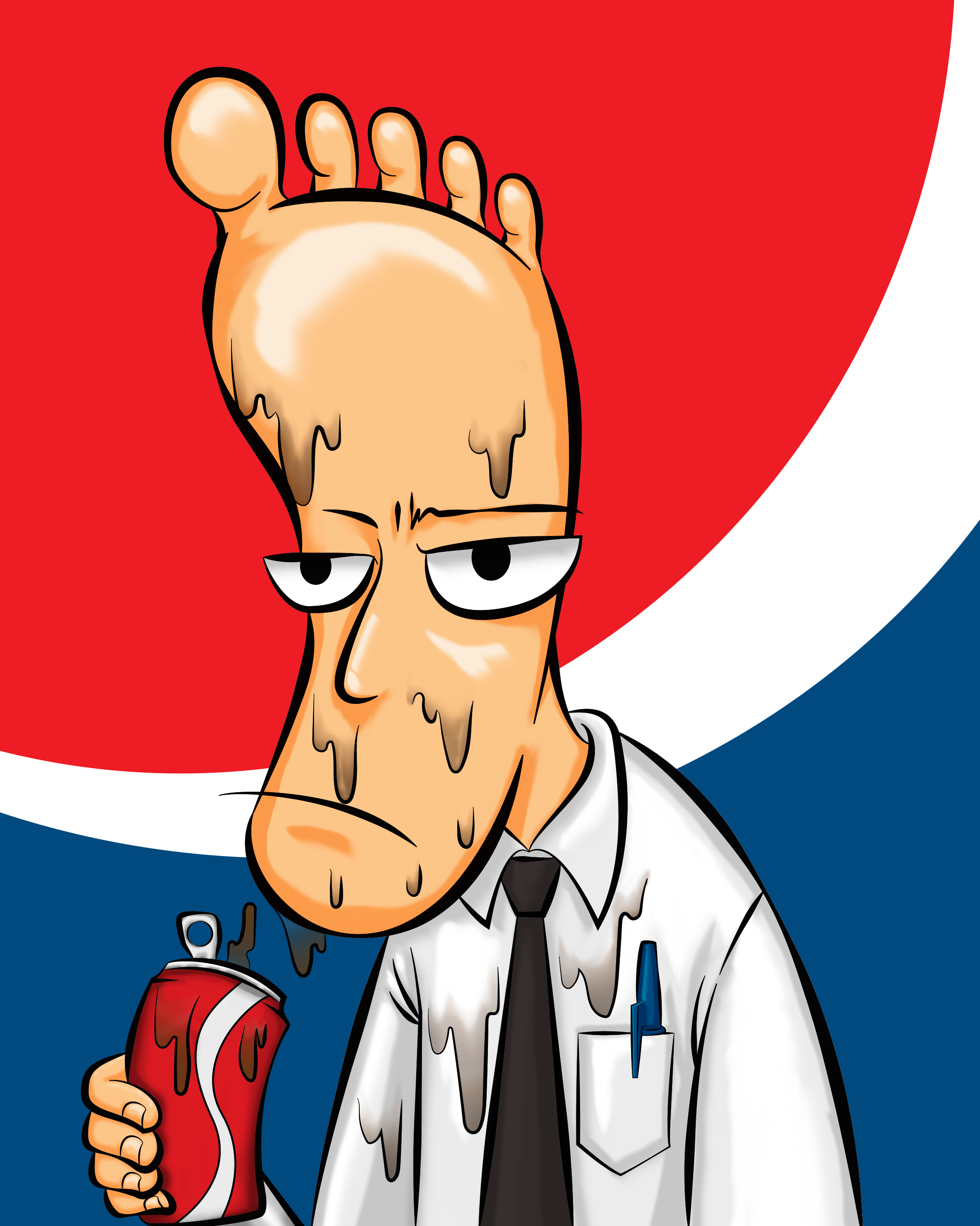 Mr.footface #04 Mr.footface and Cola.