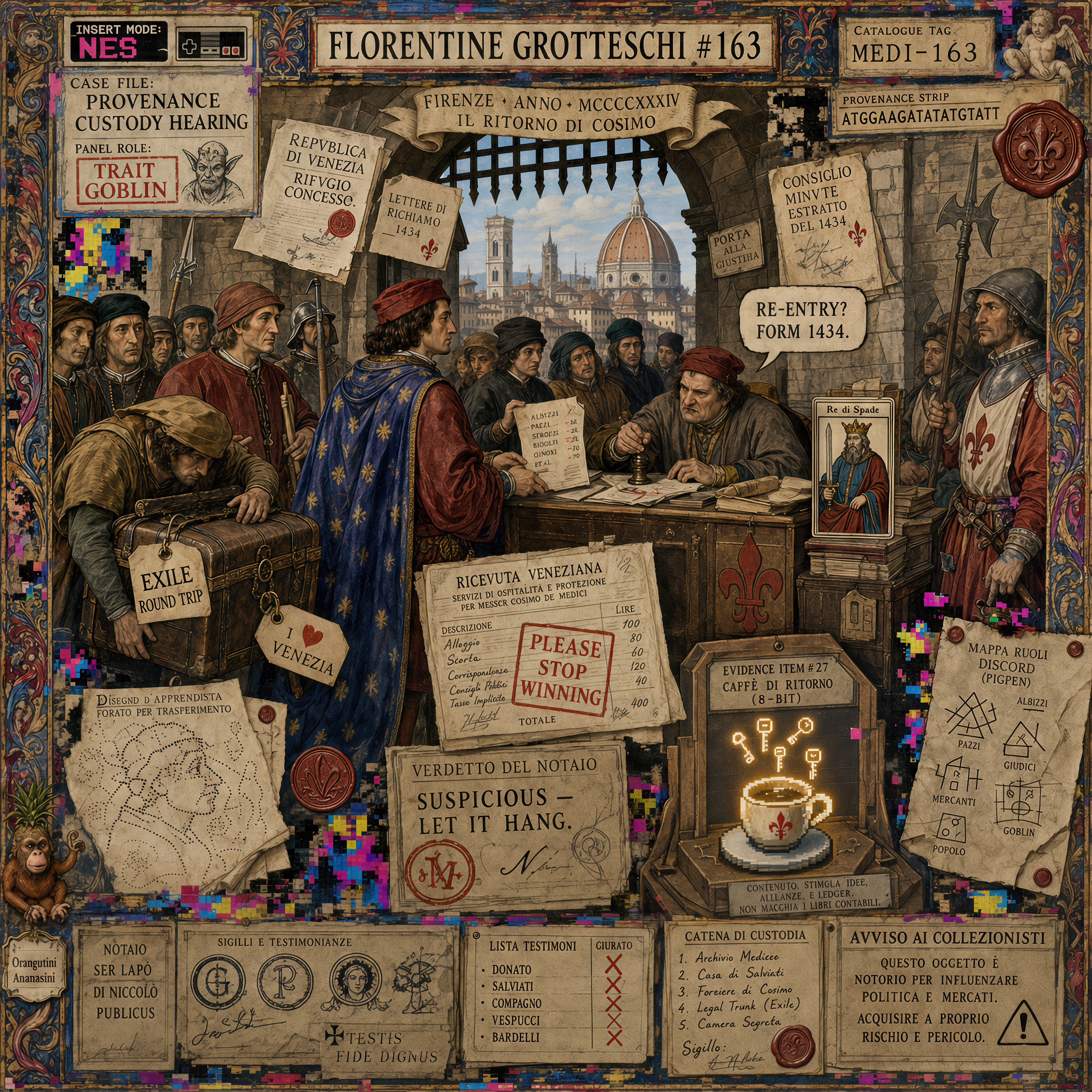 FLORENTINE GROTTESCHI #163