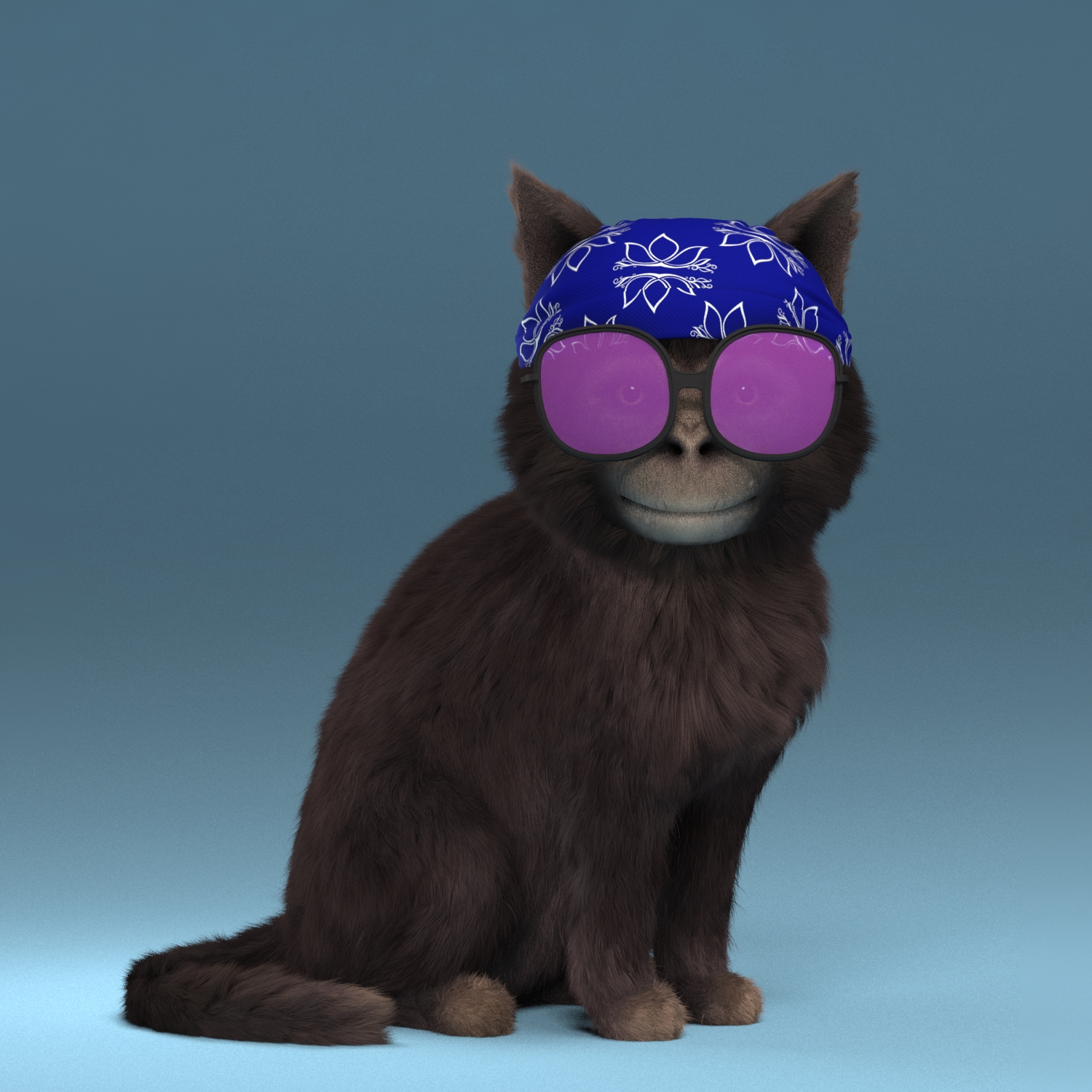 Fluffy PunkCat #9265