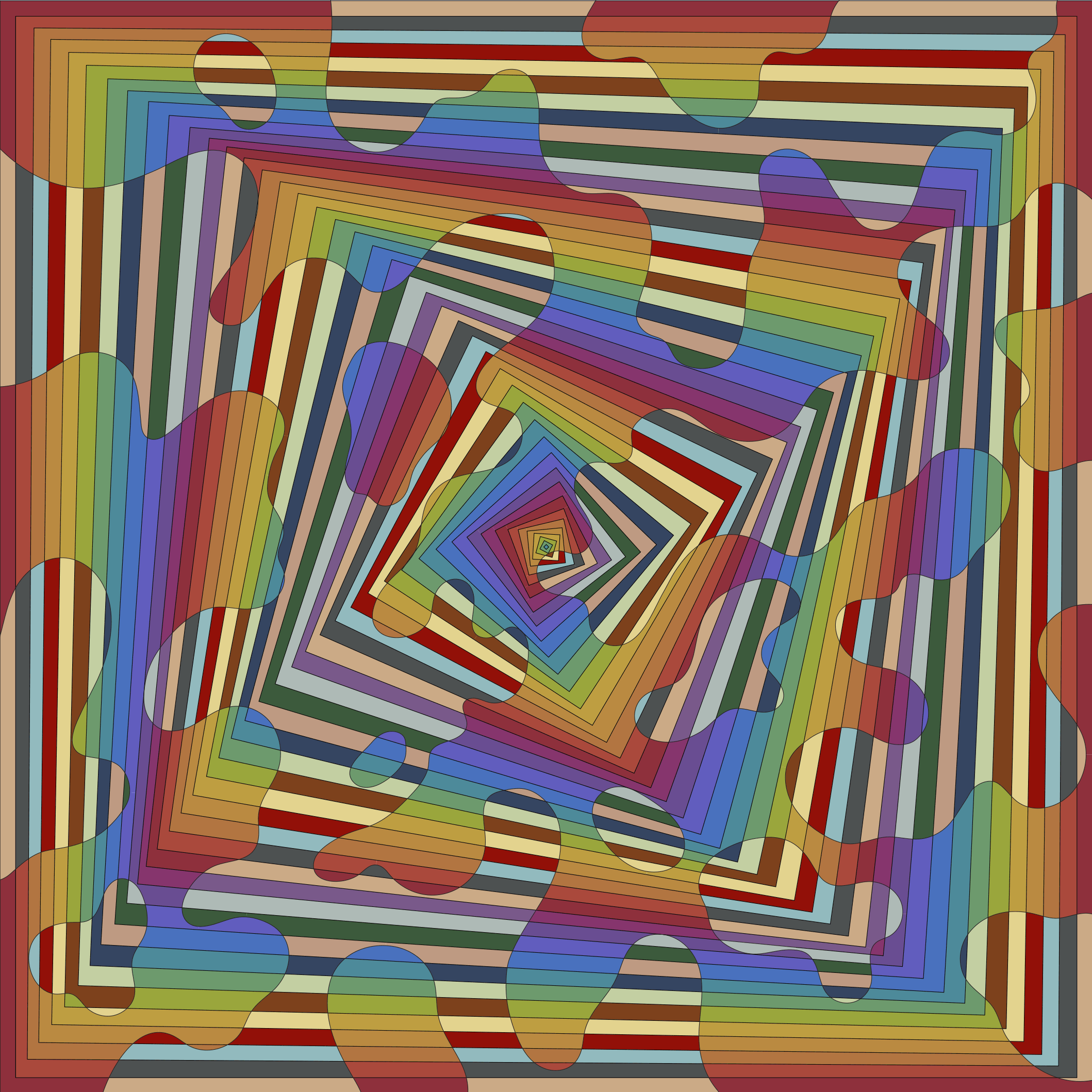 Muted Refraction by Jen Stark #49/100