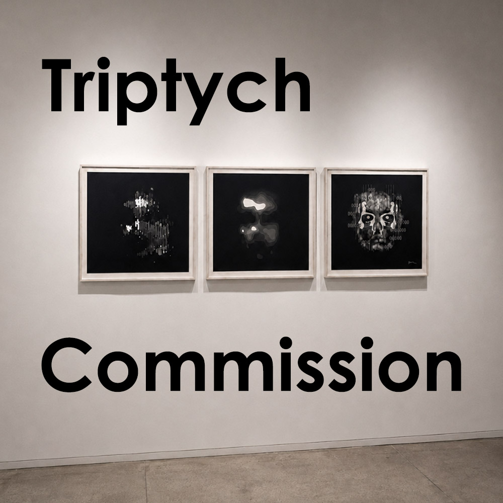 Emergence to Reflection (Triptych Commission)