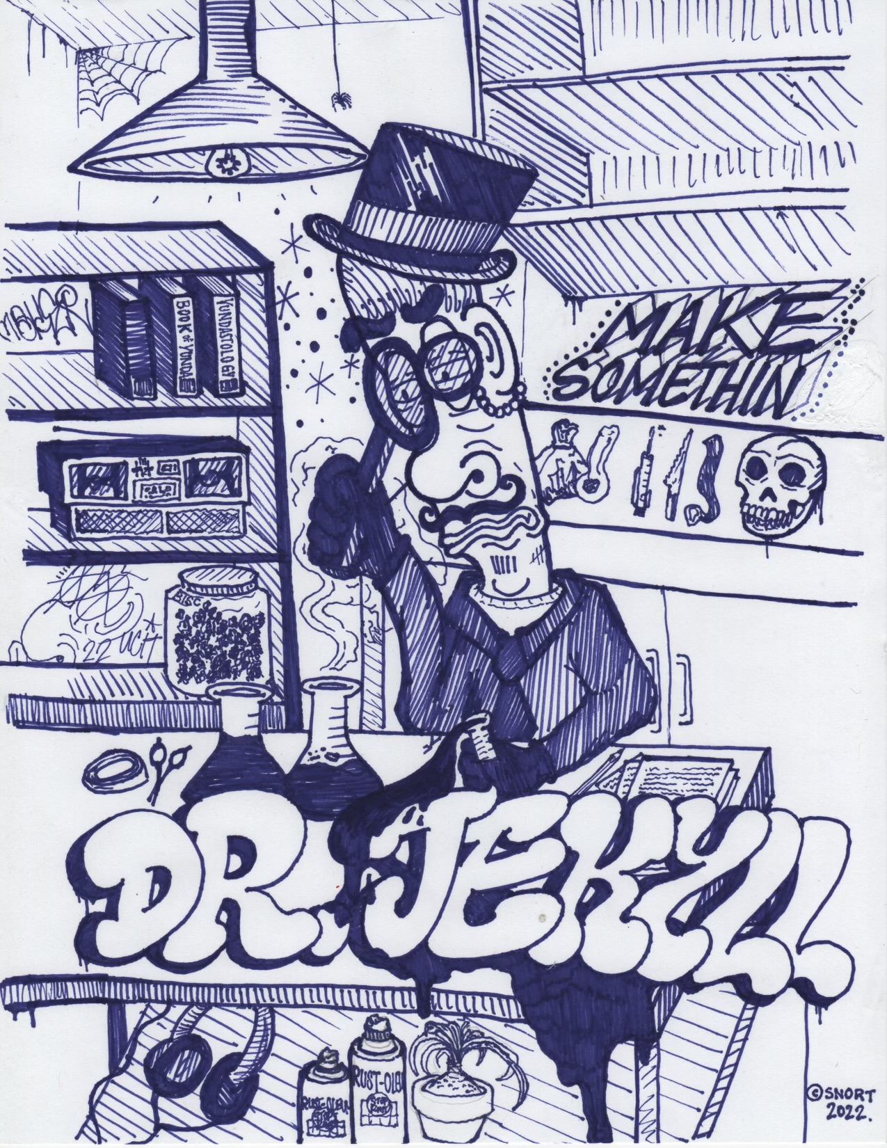 Dr. Jekyll Digital Print #13