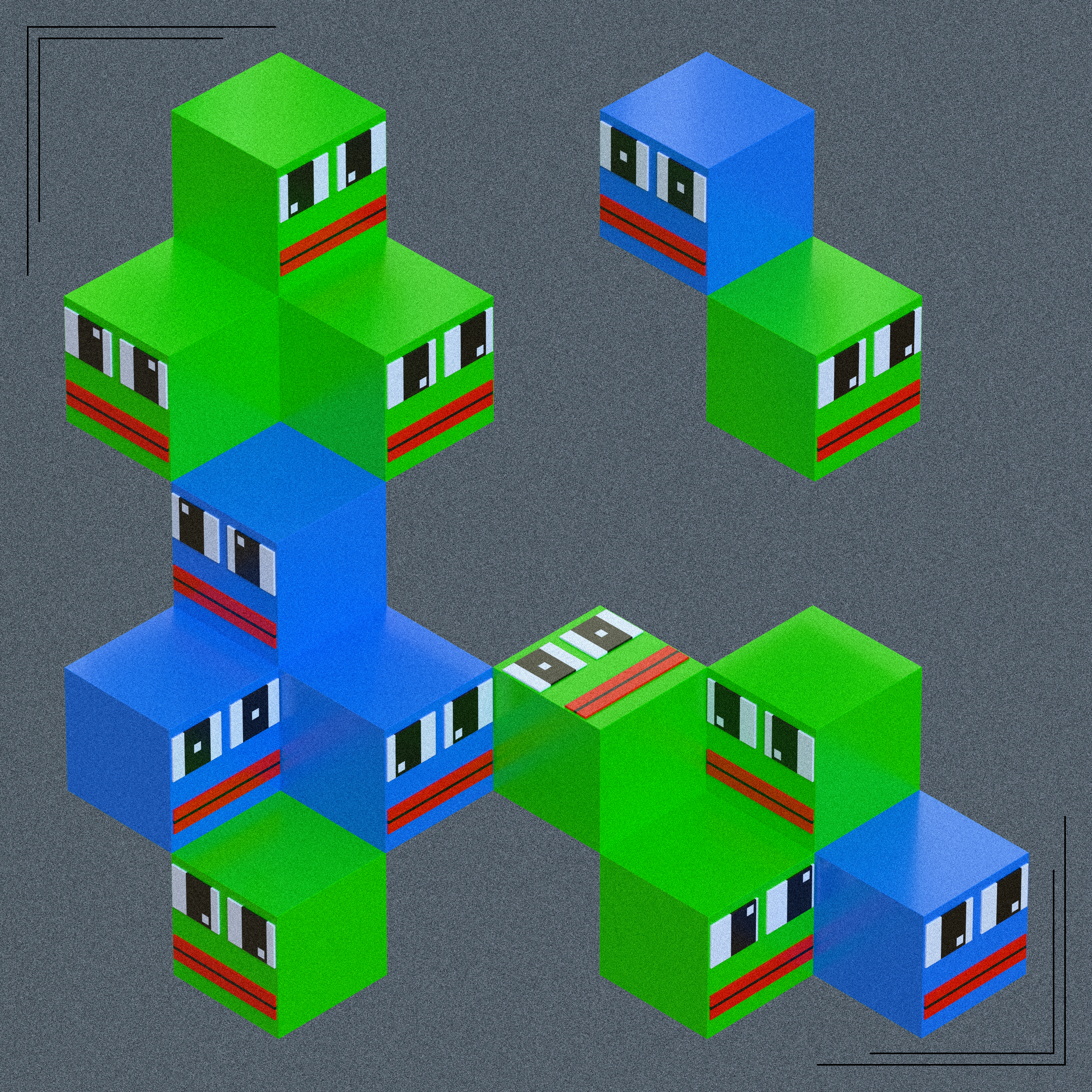 Isometric Pepe #17