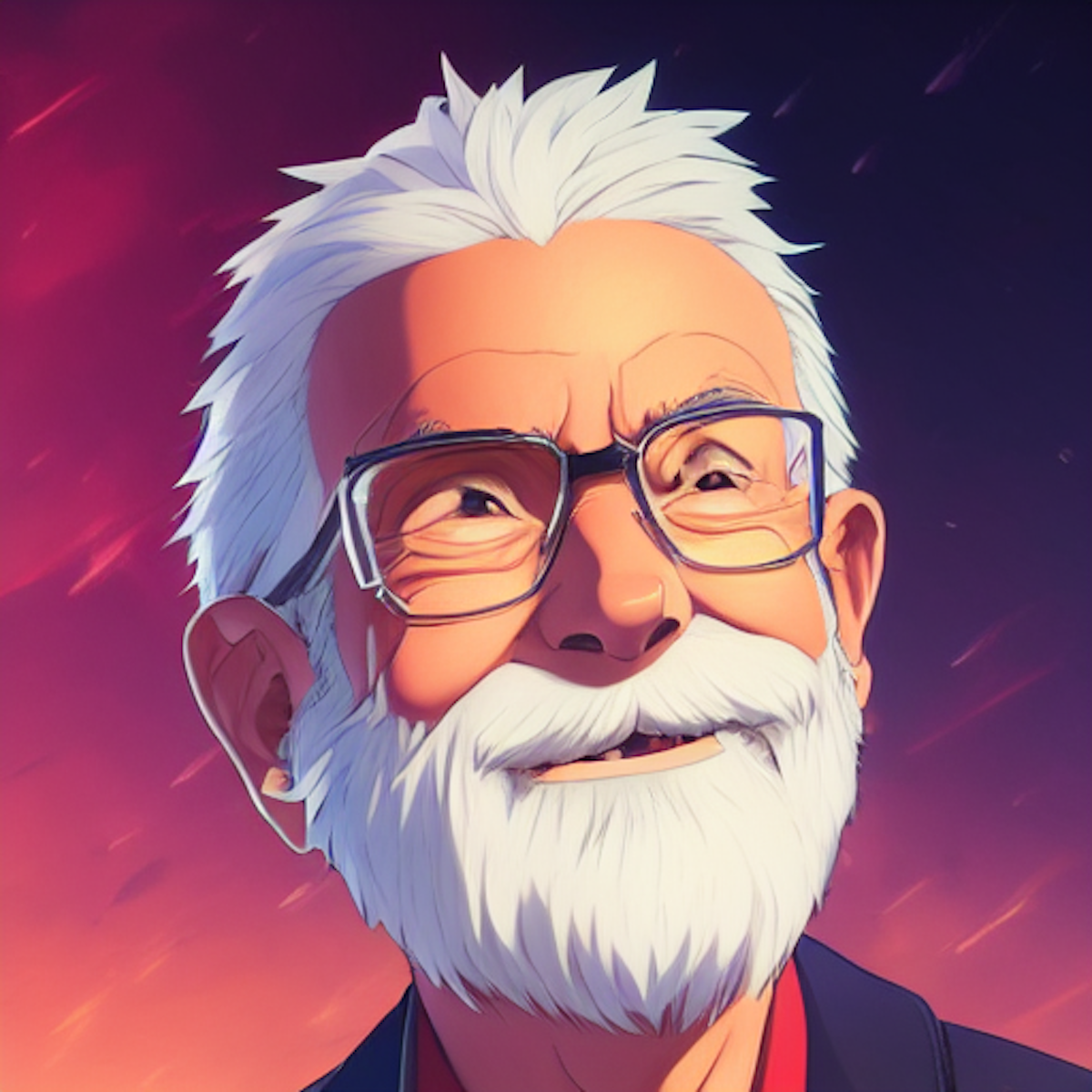 Old Men With White Beards #30