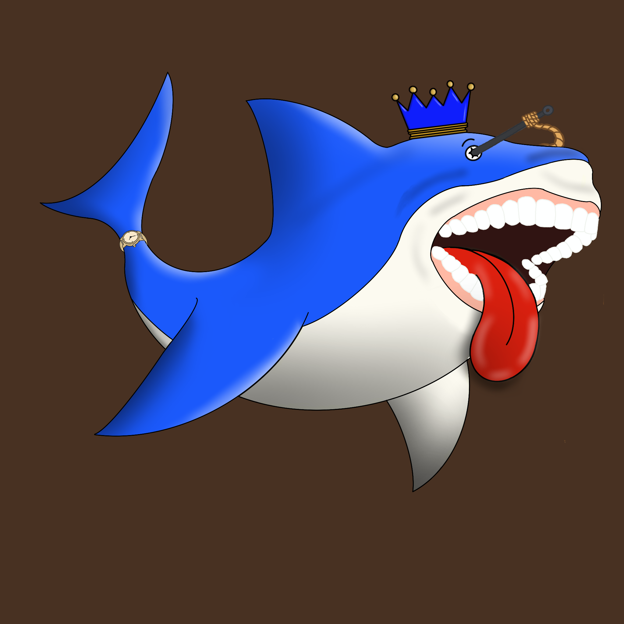 Wavy Shark #1846