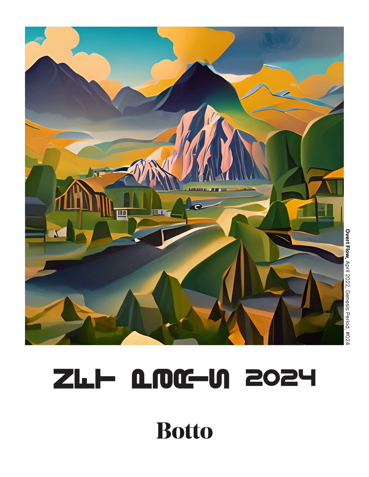 Overt Flow - Editioned Print #27/150