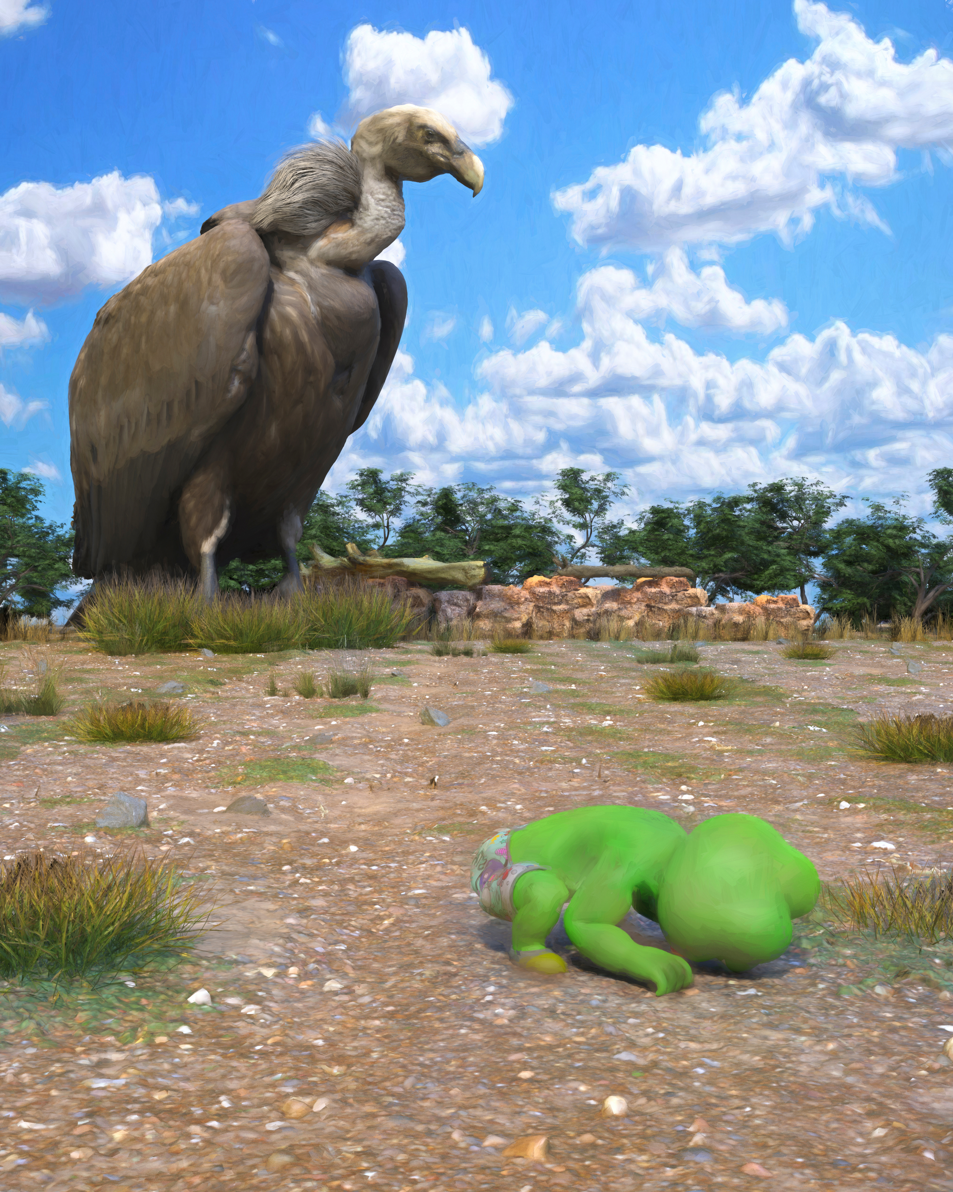 The Vulture And The Little Pepe