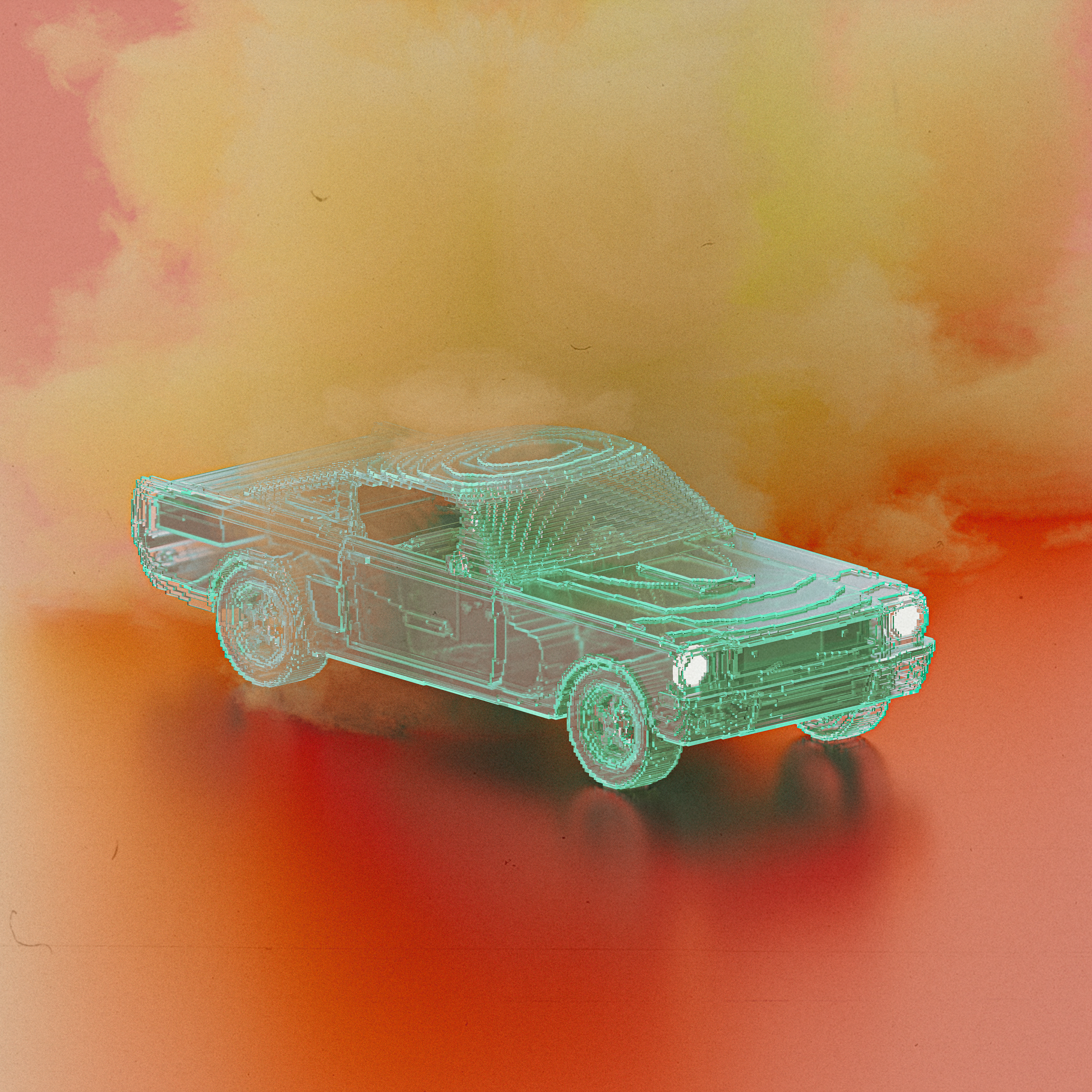glass car #03