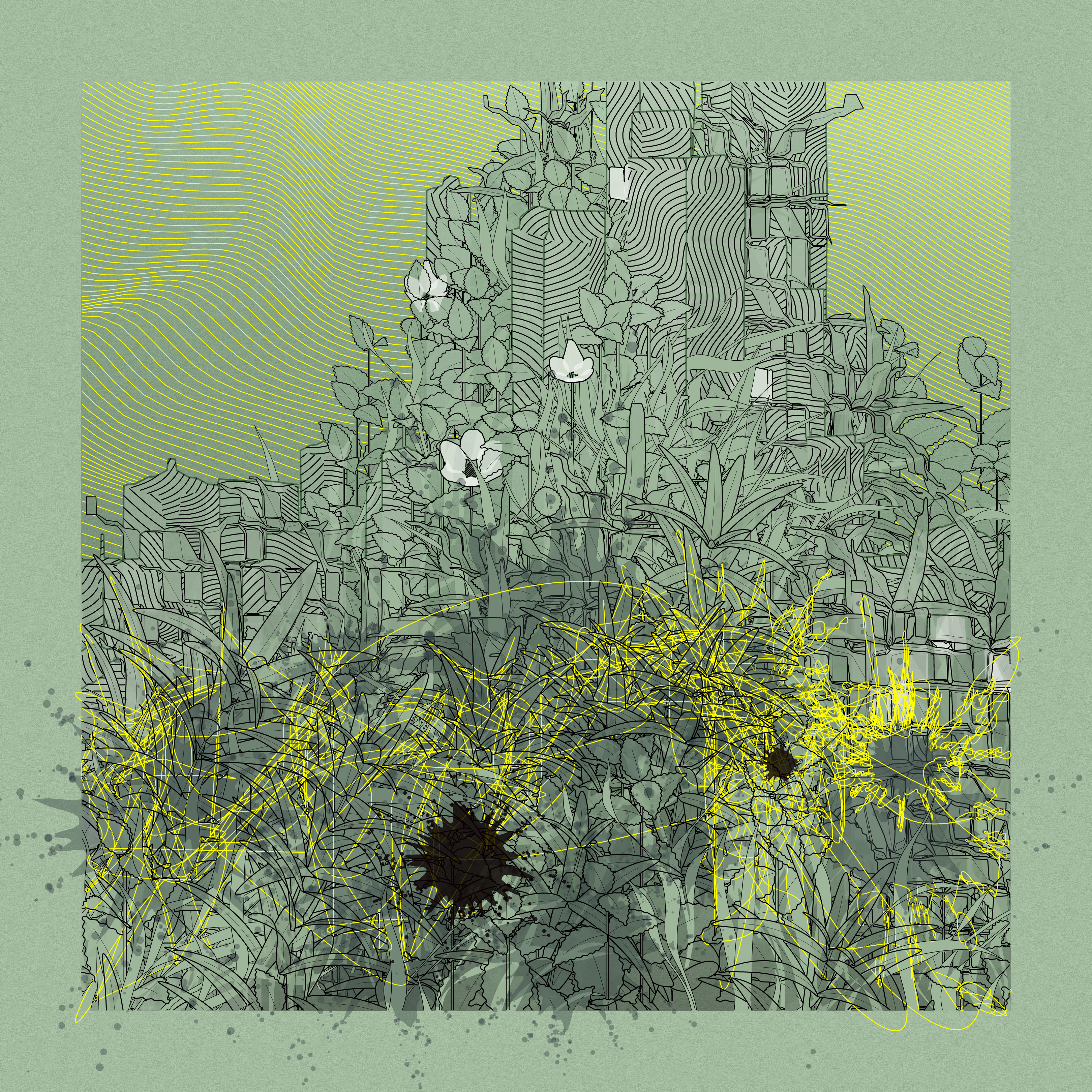 Landscape with Carbon Capture #10476