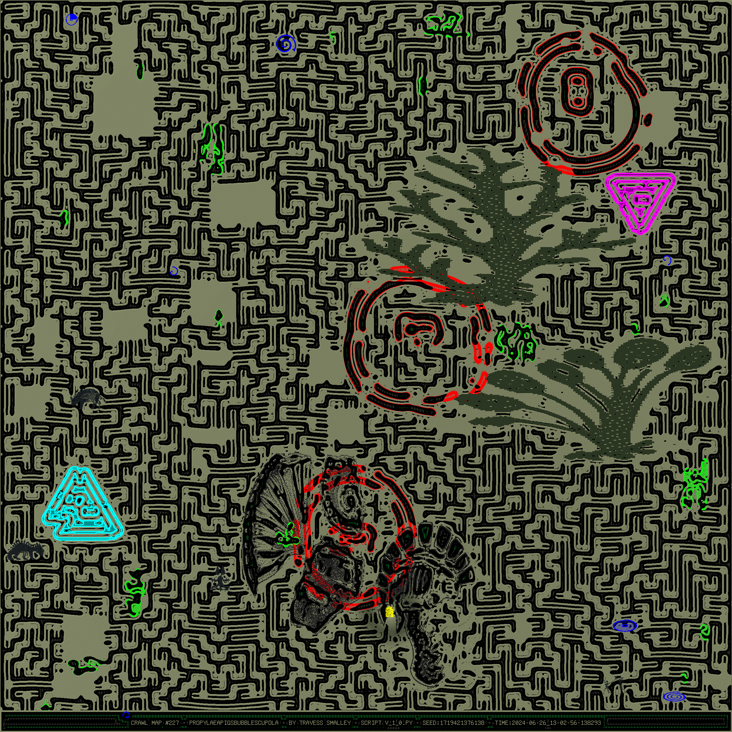 CRAWL 227_PROPYLAEAPIGSBUBBLESCUPOLA_CRAWL_MAP_BY_TRAVESS_SMALLEY_SEED_1719421376138_PYTHON_V_3_12_3_SCRIPT_V_1_0_DATE_2024-06-26_13-02-56-138293.png