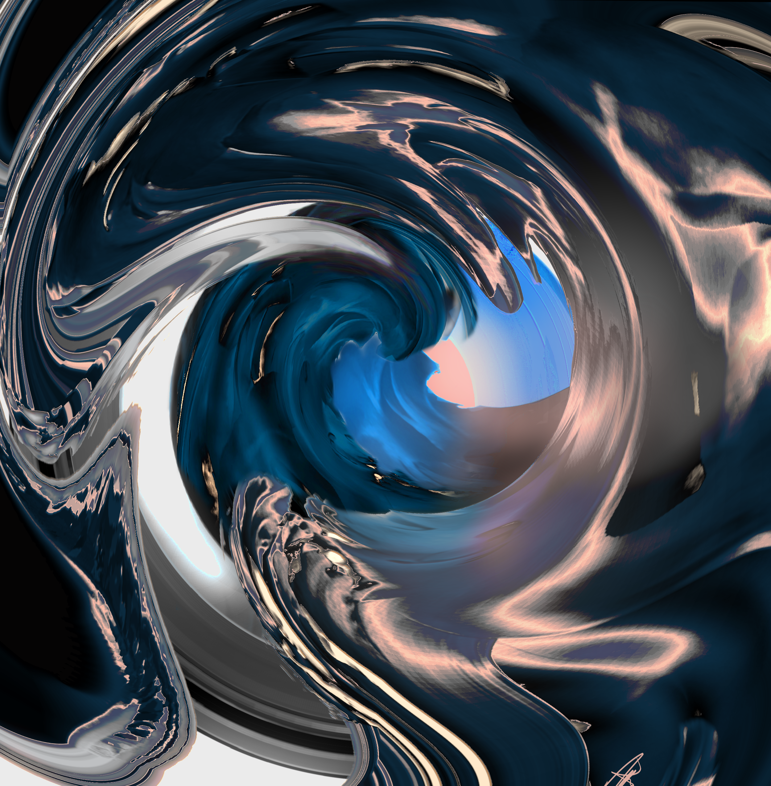 Between the devil and the deep blue sea