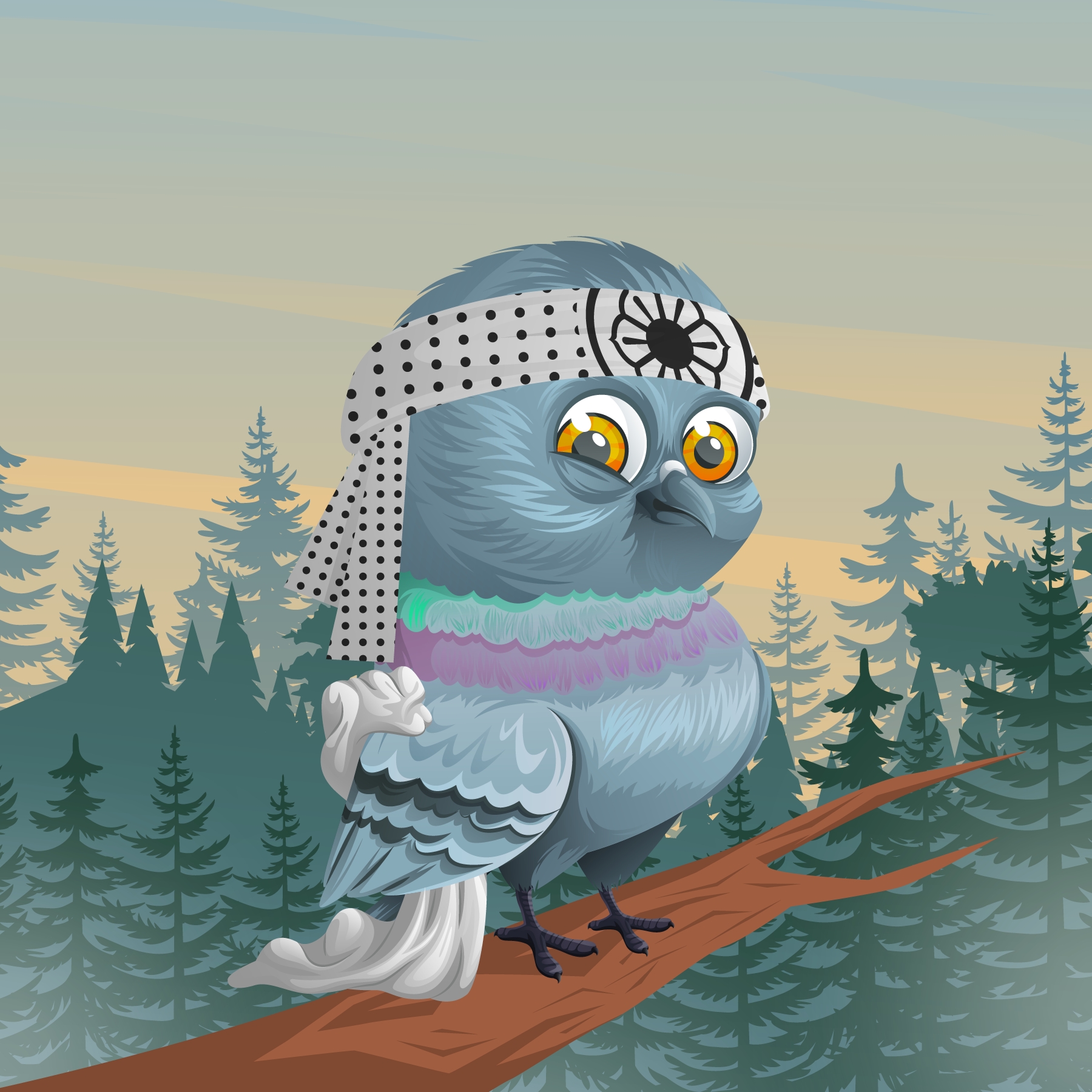 #837 Pigeon Buddy