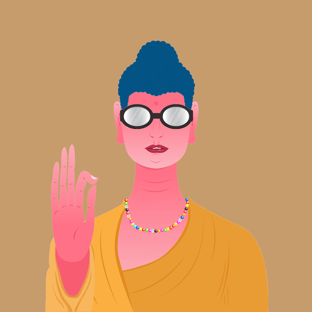 Friendly Buddha #25