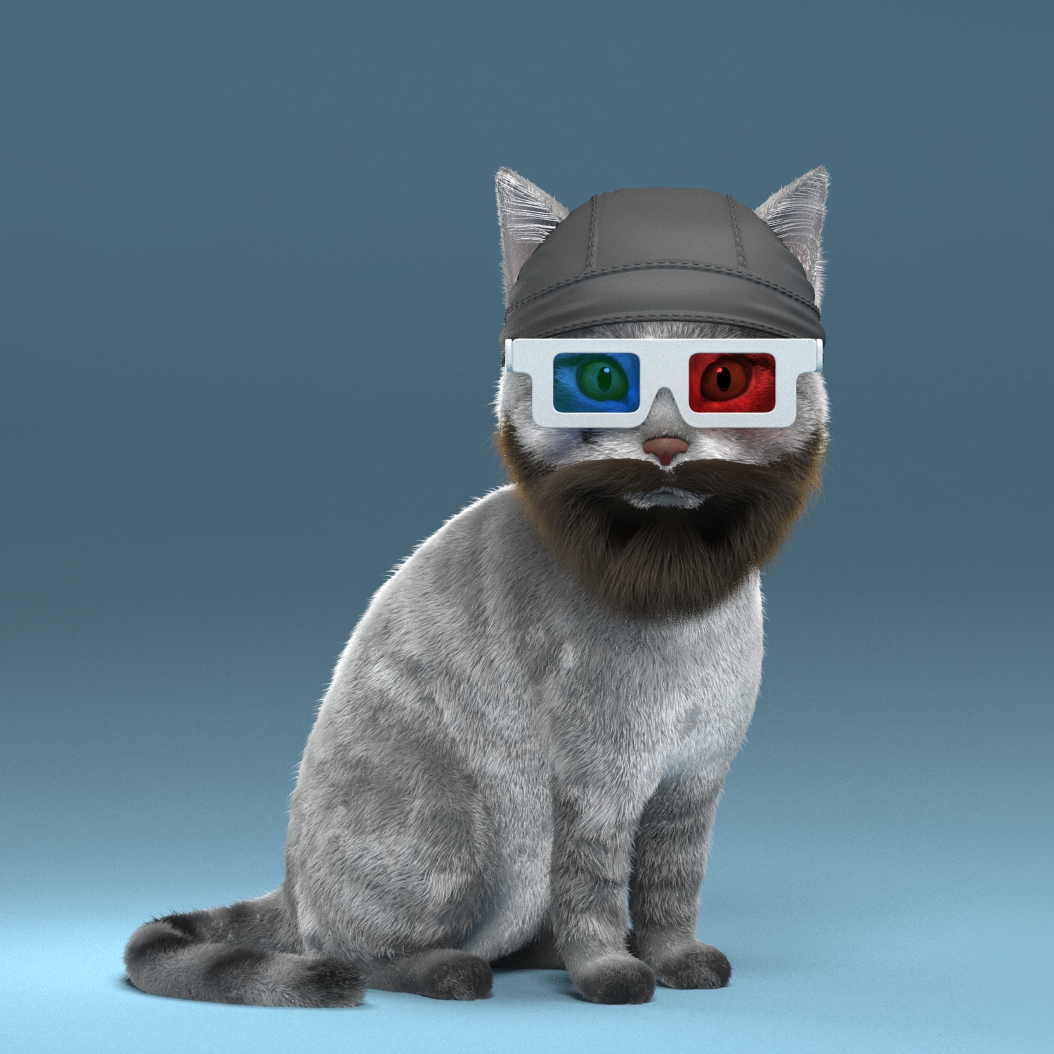 Fluffy PunkCat #9723