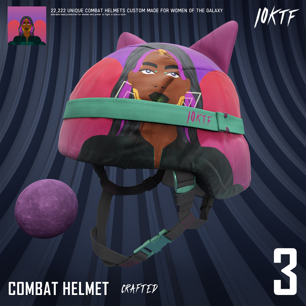 Galaxy Combat Helmet #3