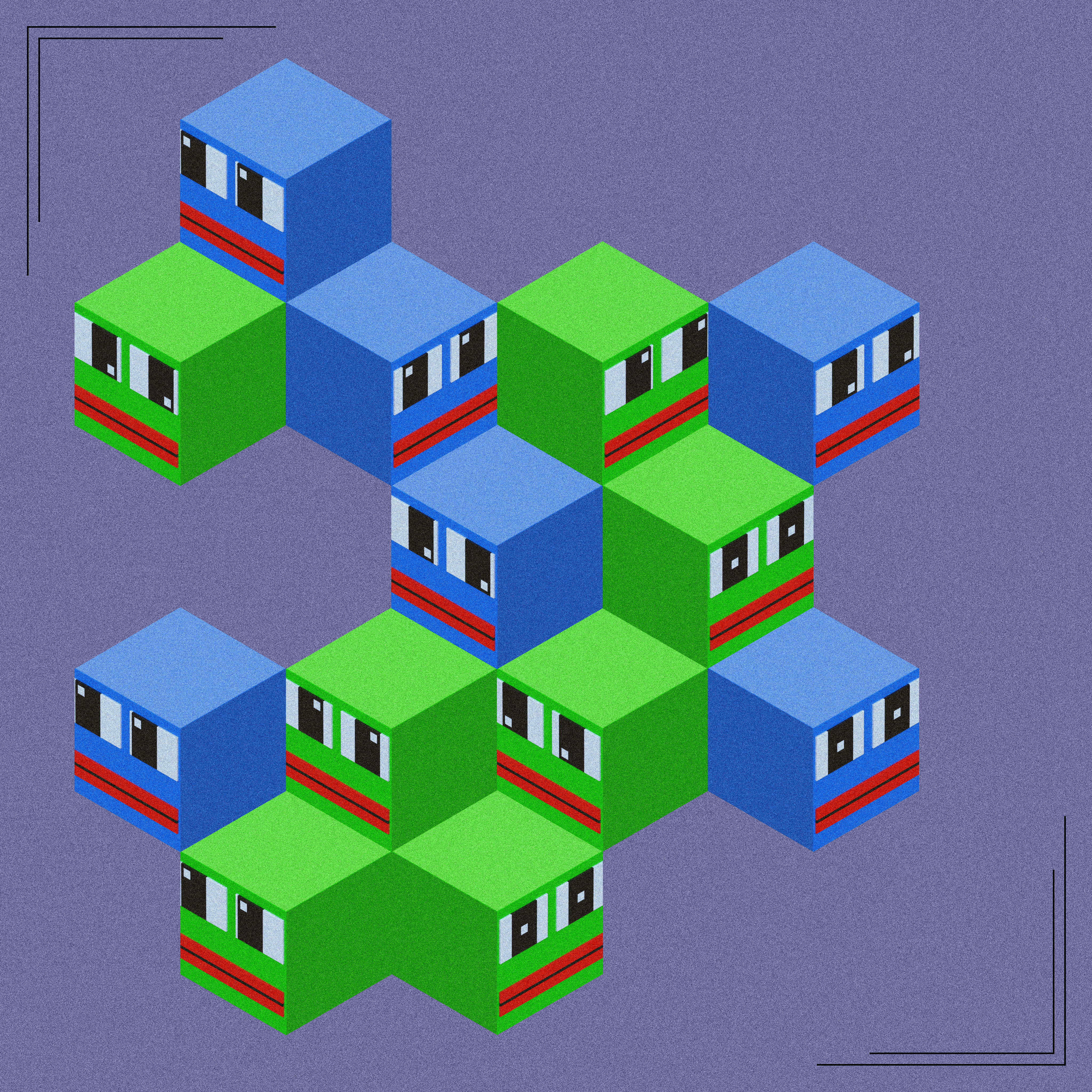 Isometric Pepe #66