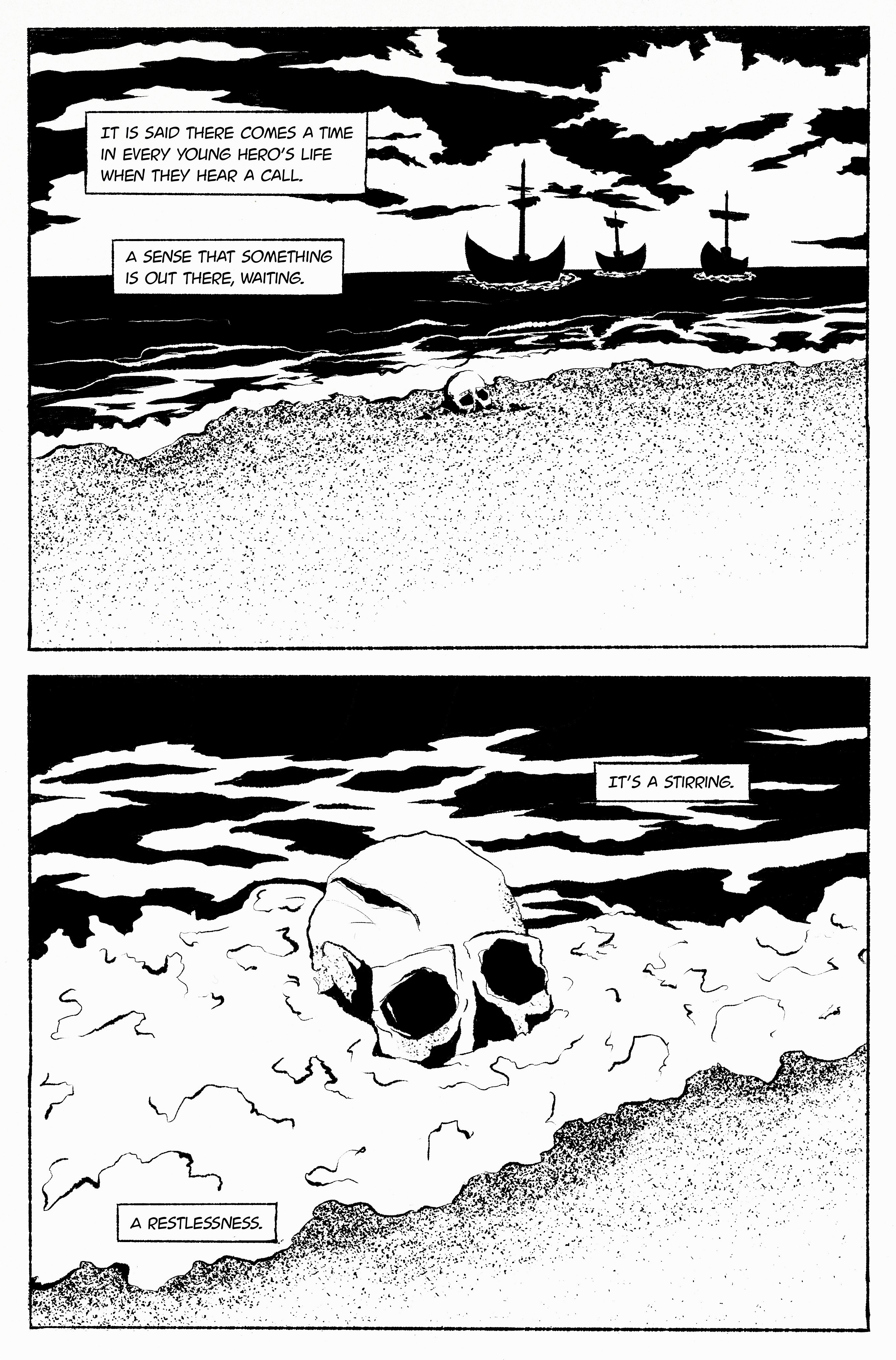 Secrets Comic Page Reveal