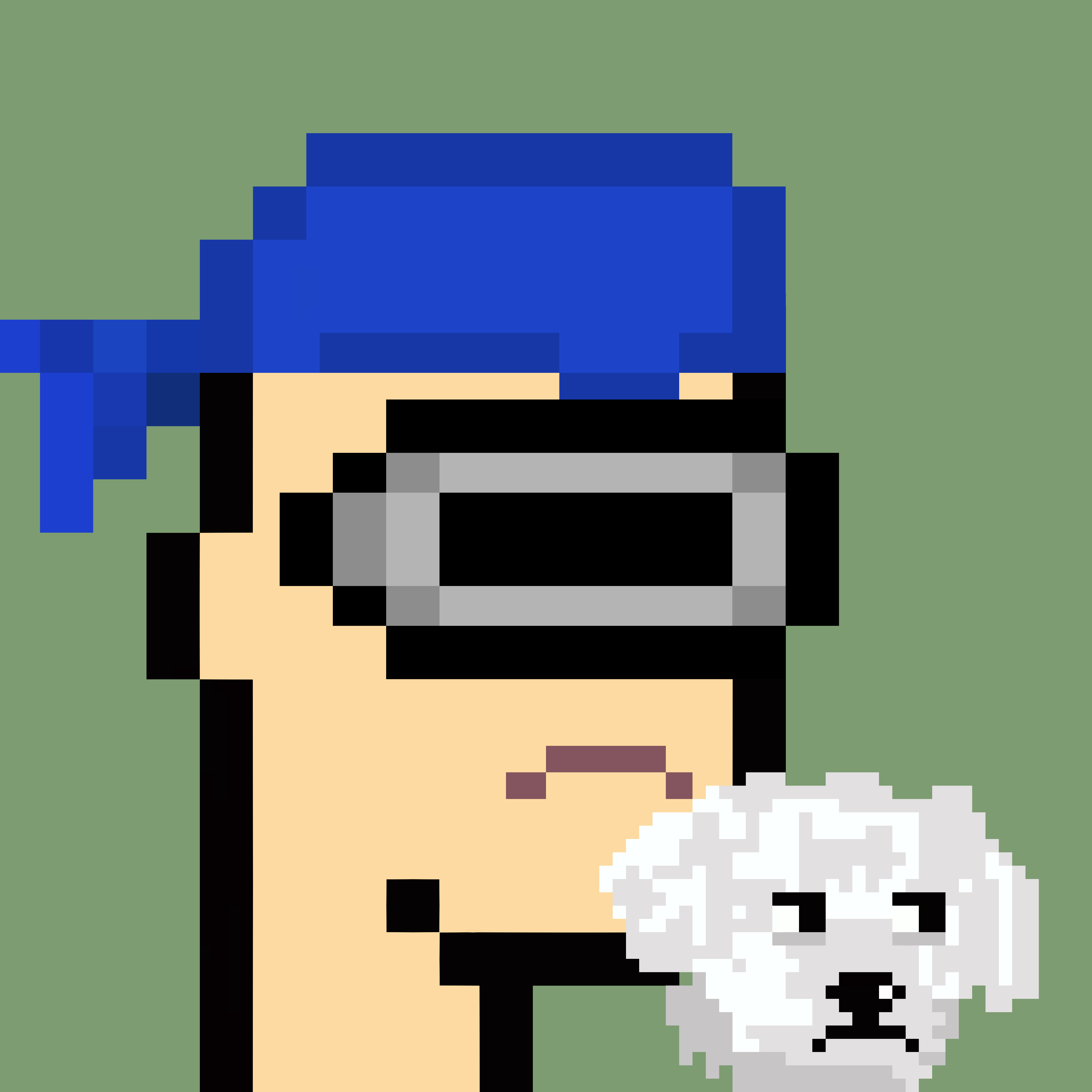 Punk And Puppy #3100