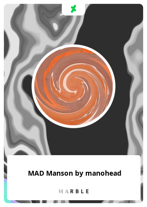 MAD Manson by manohead