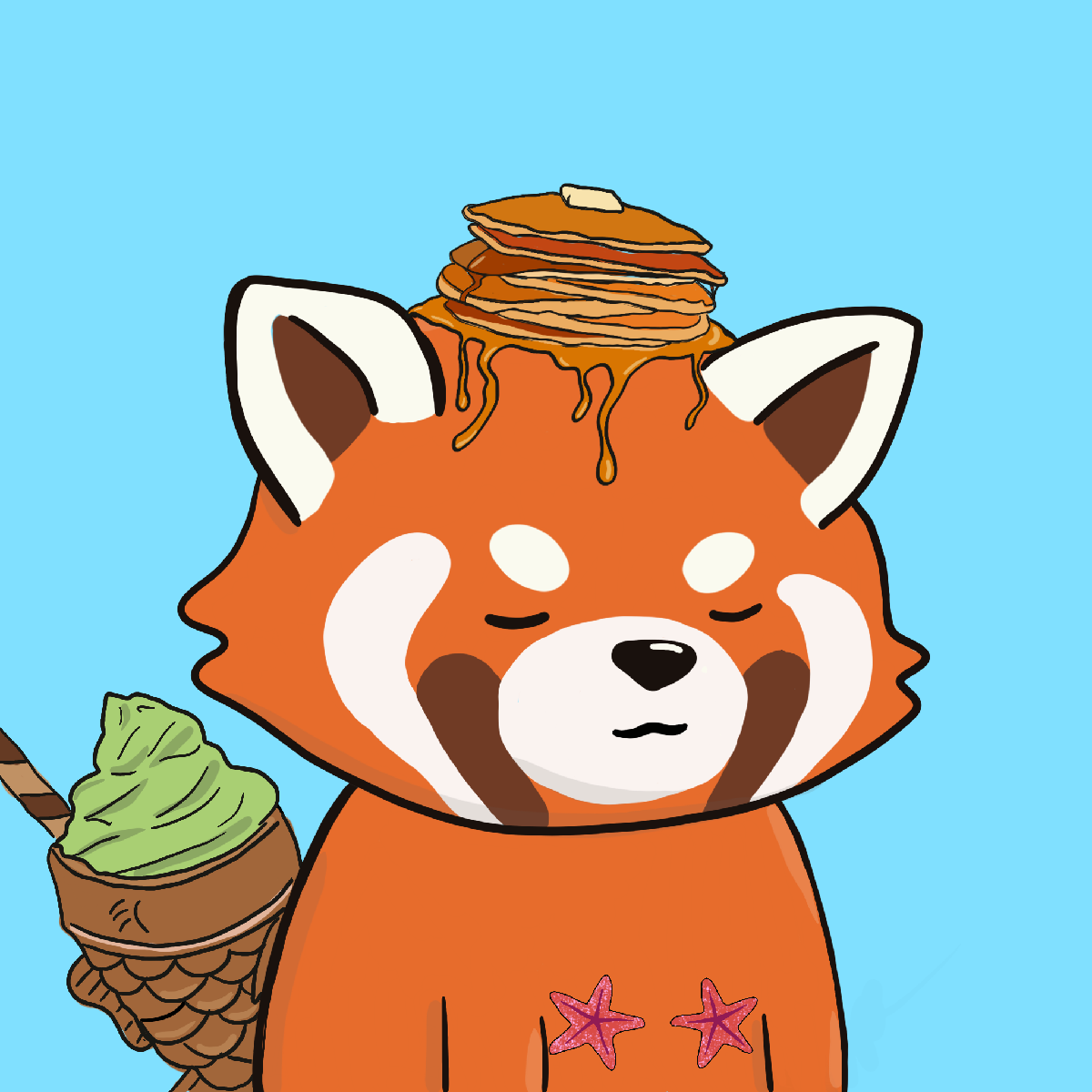Okay Red Panda #8430