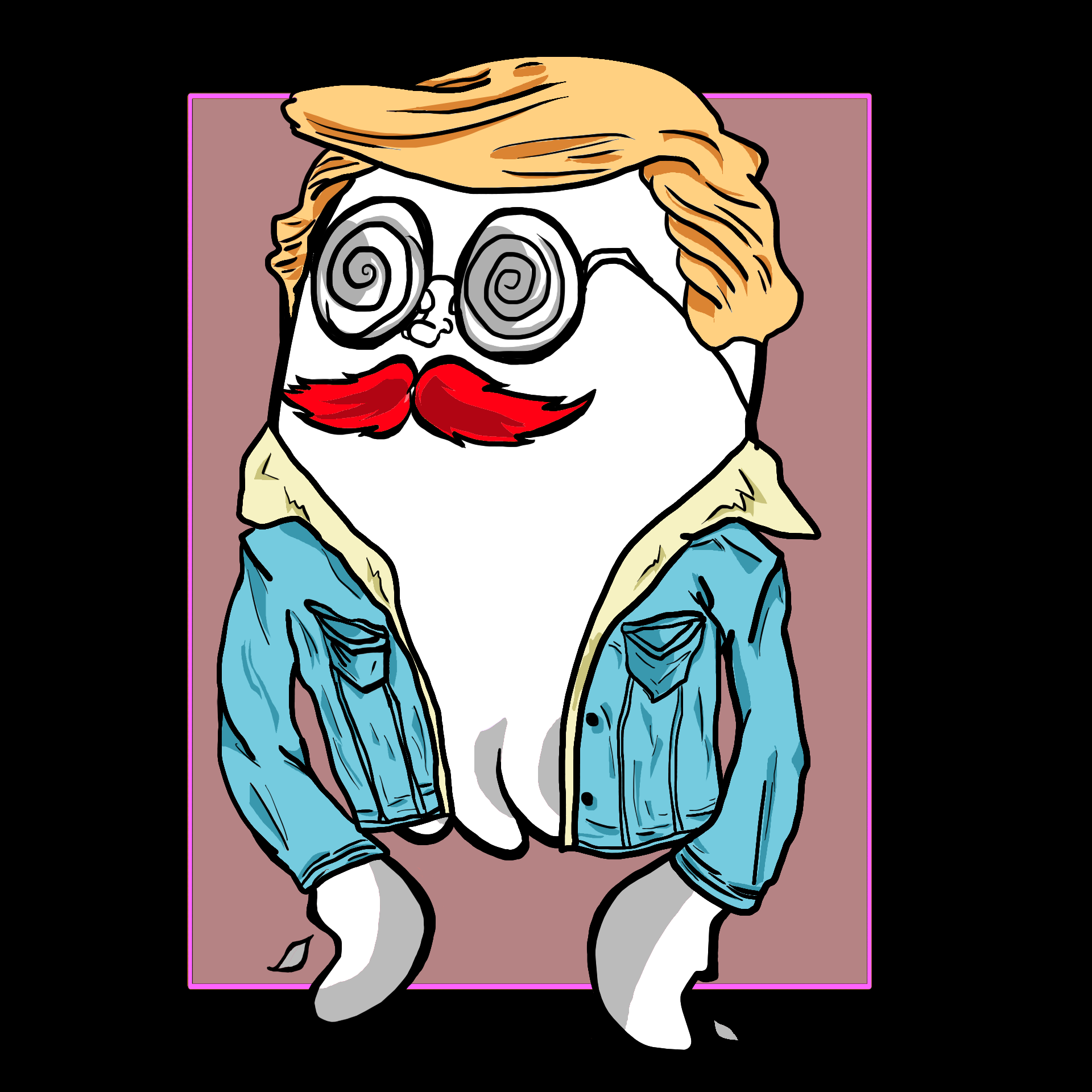Moustache Jacket #3292