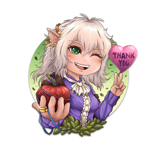 Eva - Thank you Sticker