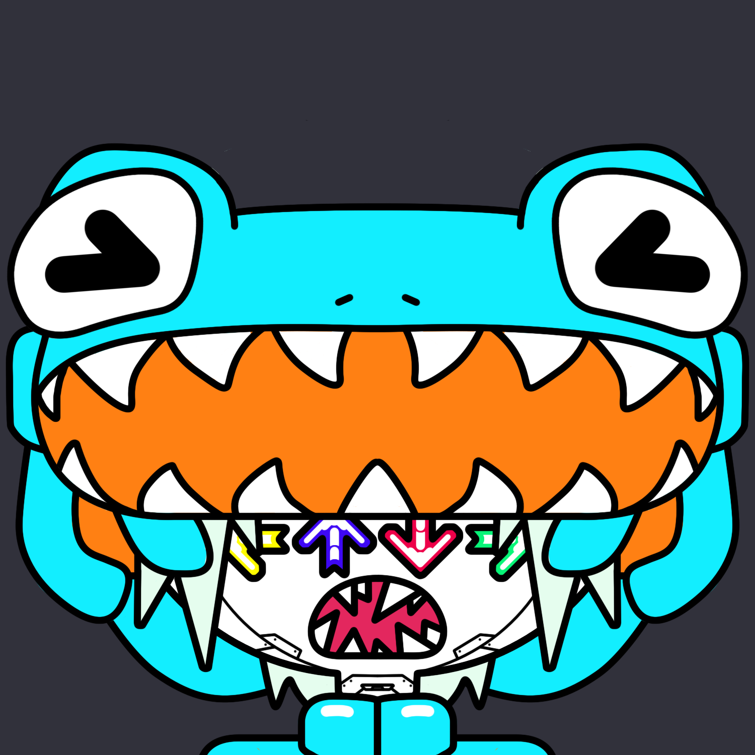 Frog Heads #6096