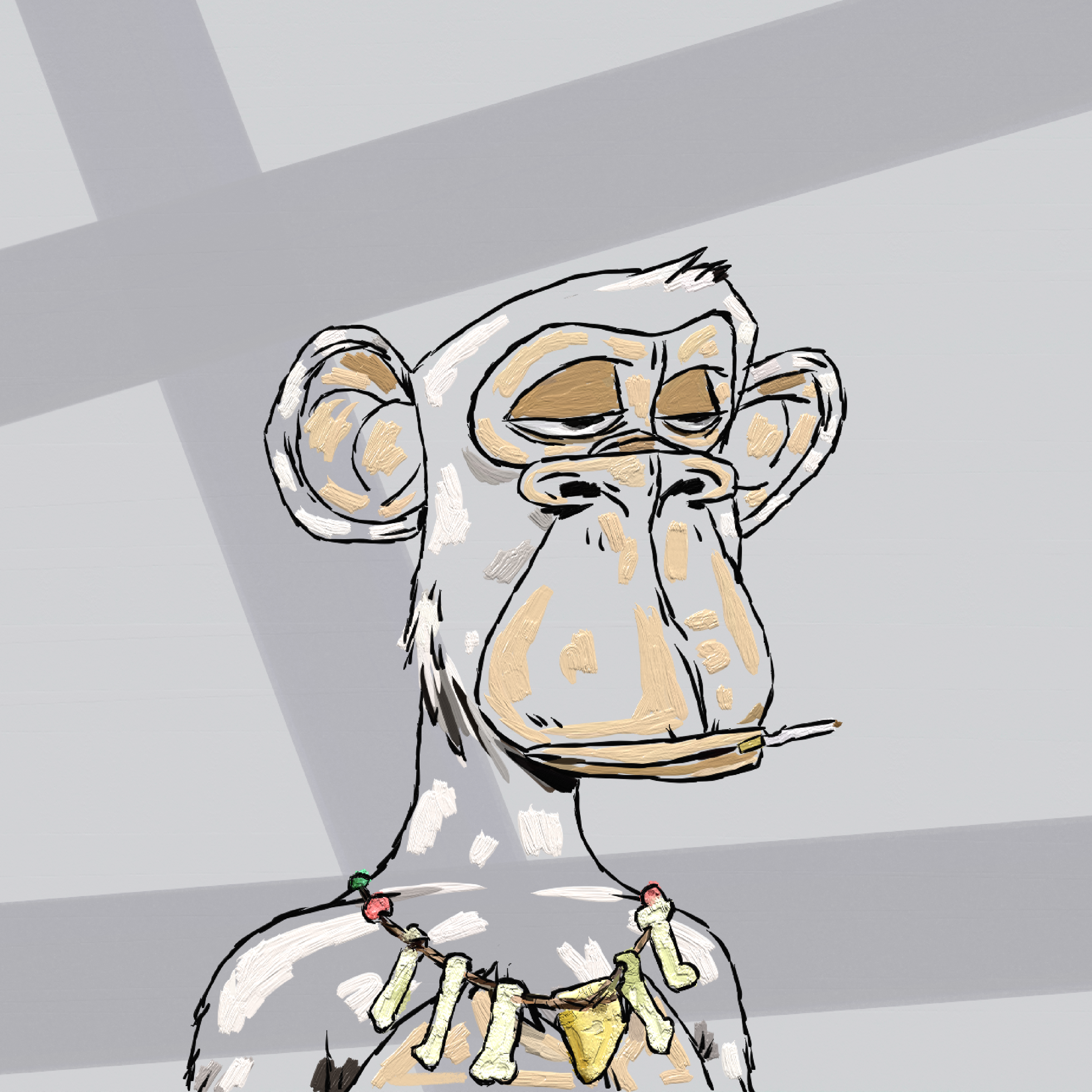 Bored Ape Beach Hut #7966