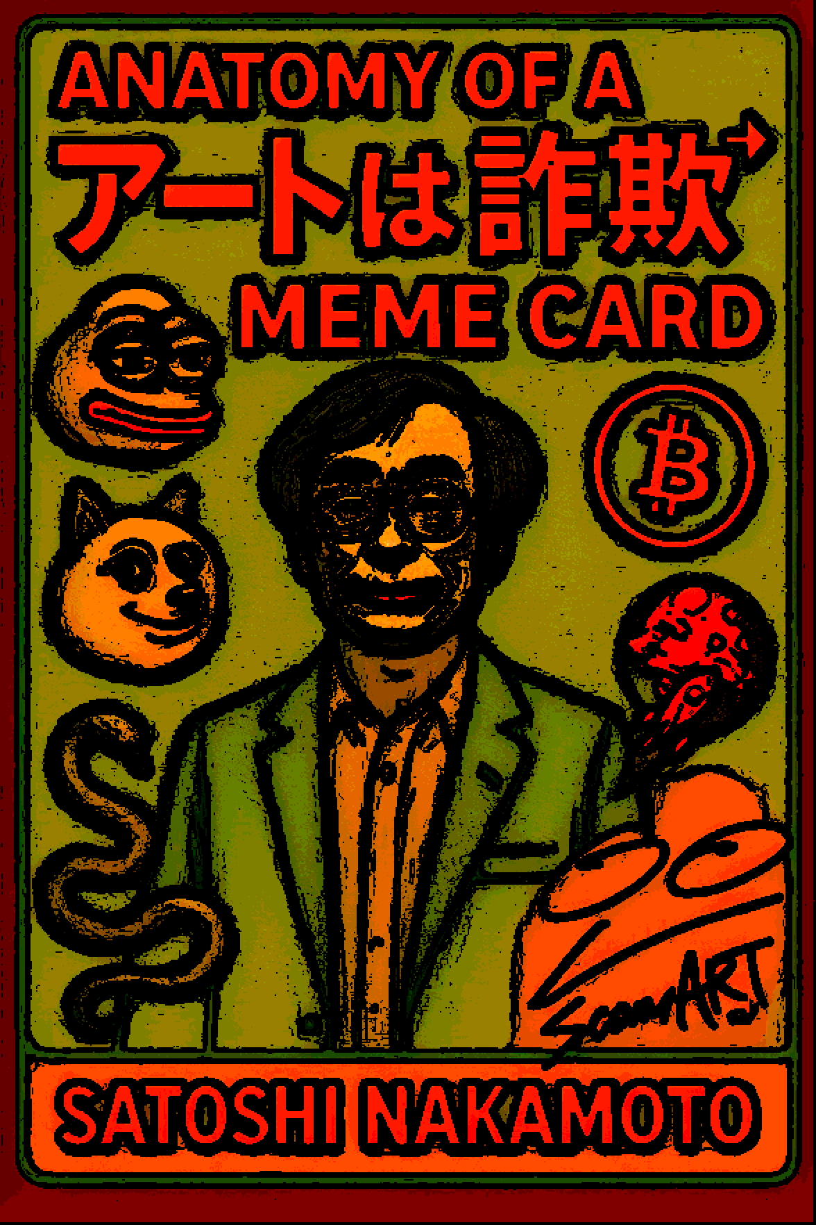 ANATOMY OF A MEME CARD