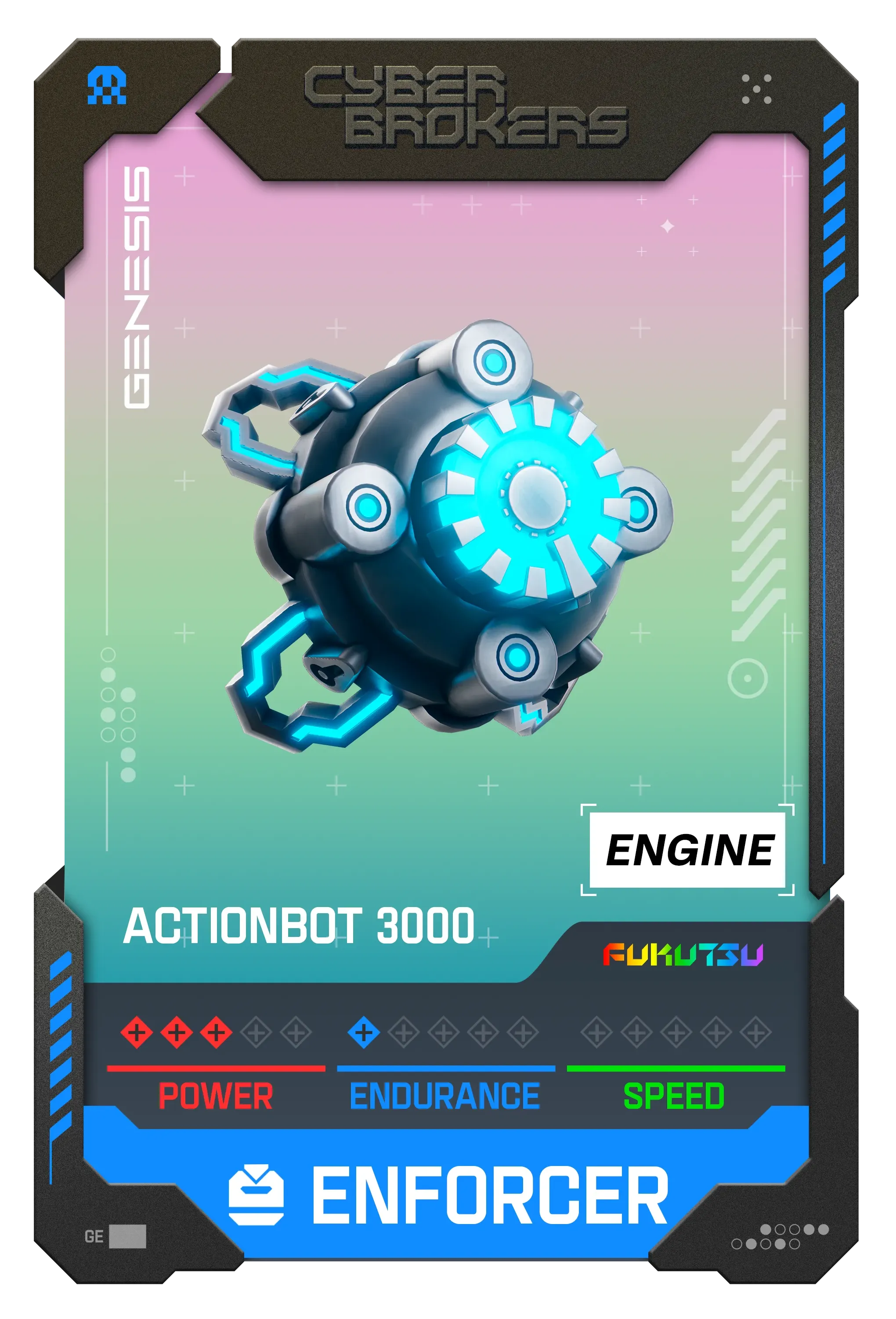 Action Bot 3000 Enforcer Engine 