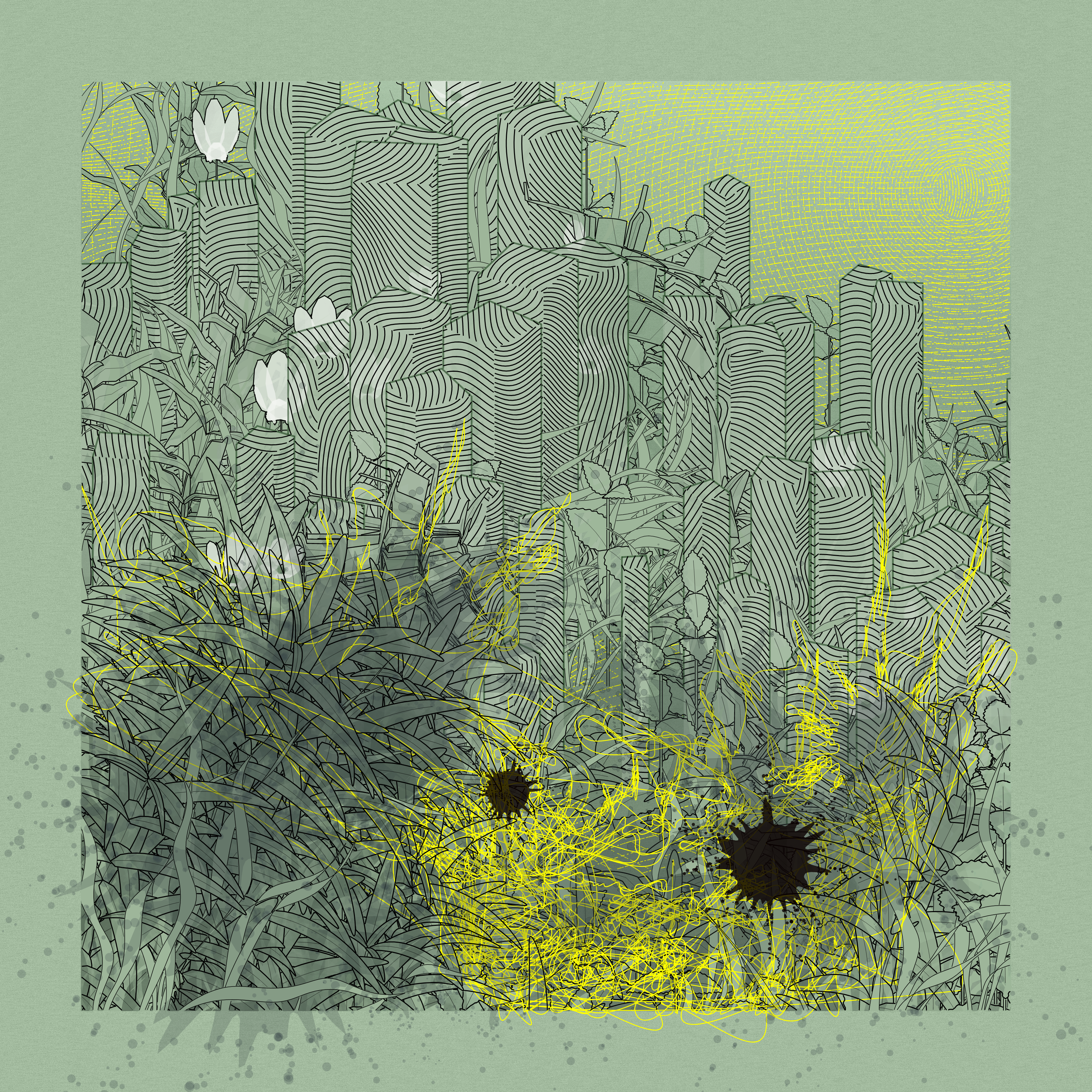 Landscape with Carbon Capture #1196