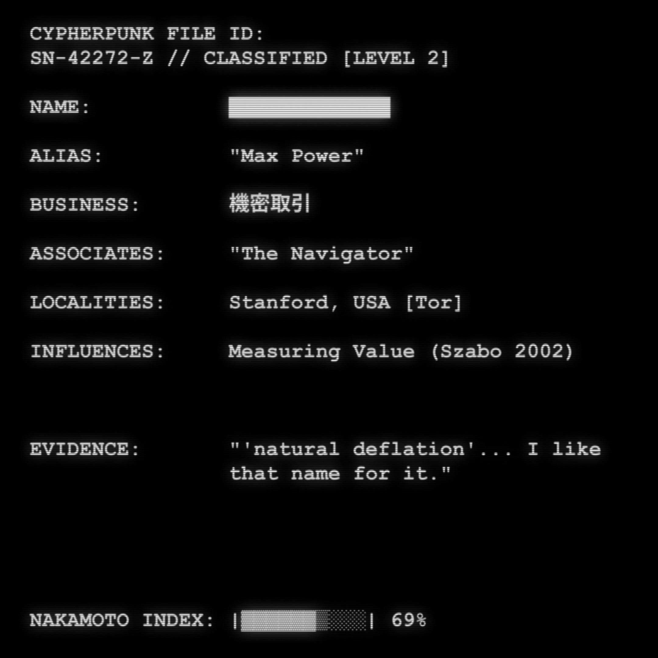 CYPHERPUNK FILES #7373