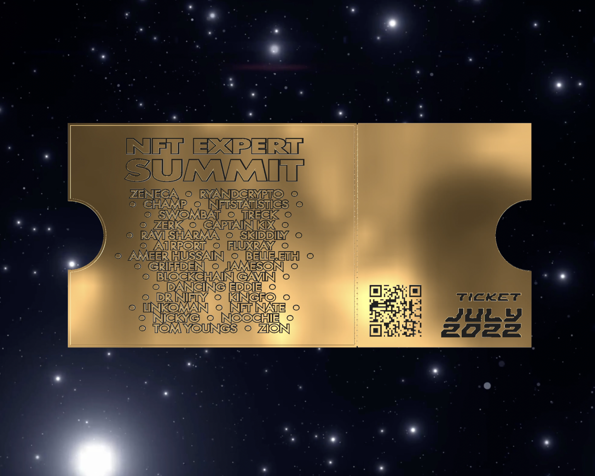 Expert Summit Ticket #983