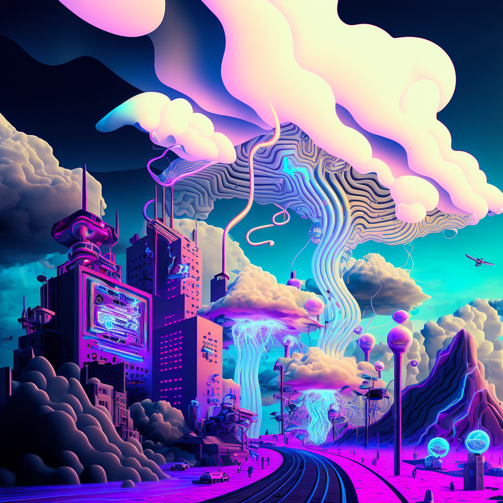 Electro City by Cloud #241