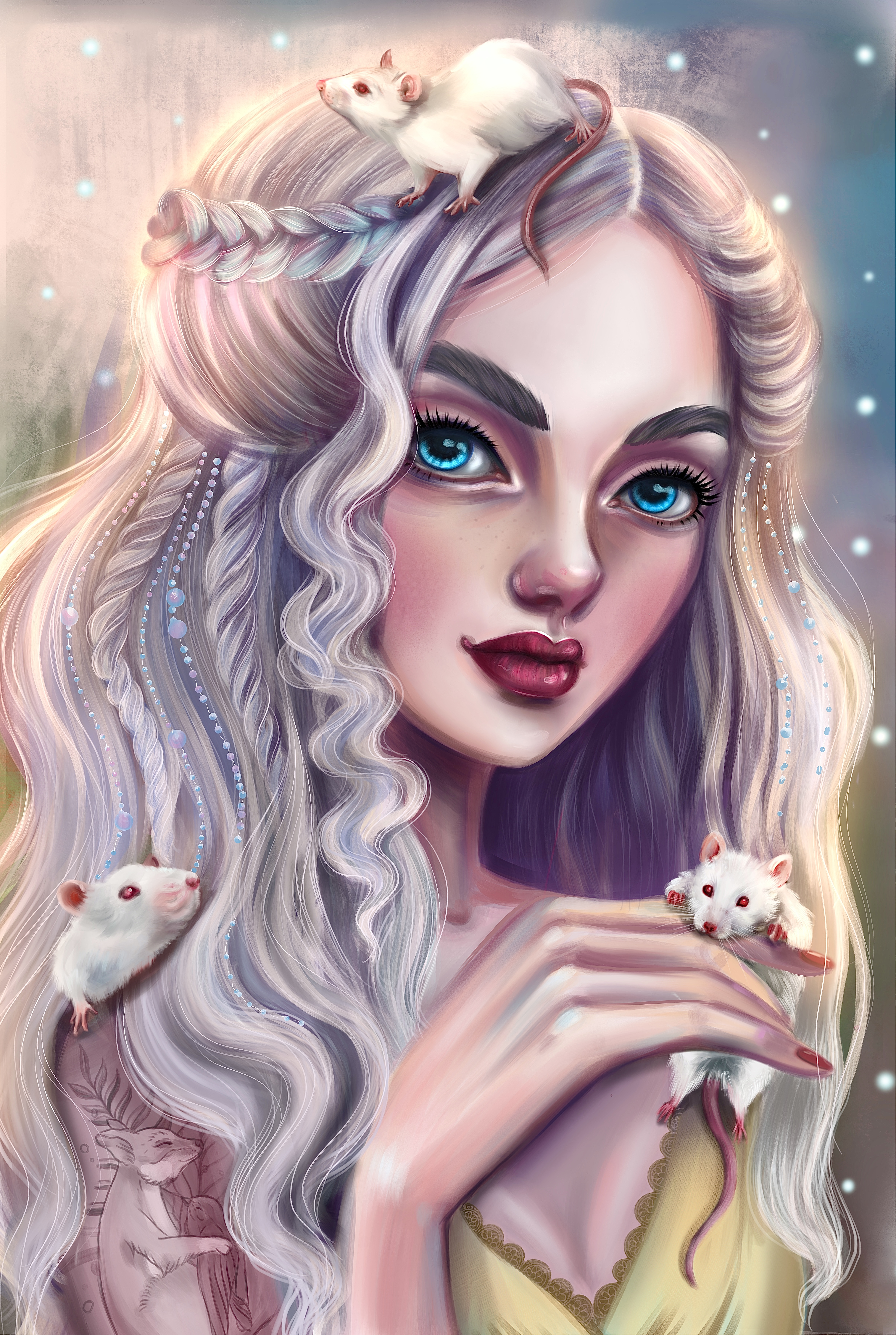 Rosie an Animal Nymph