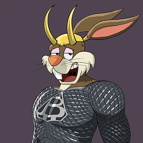 Dark Super Bunny #9241