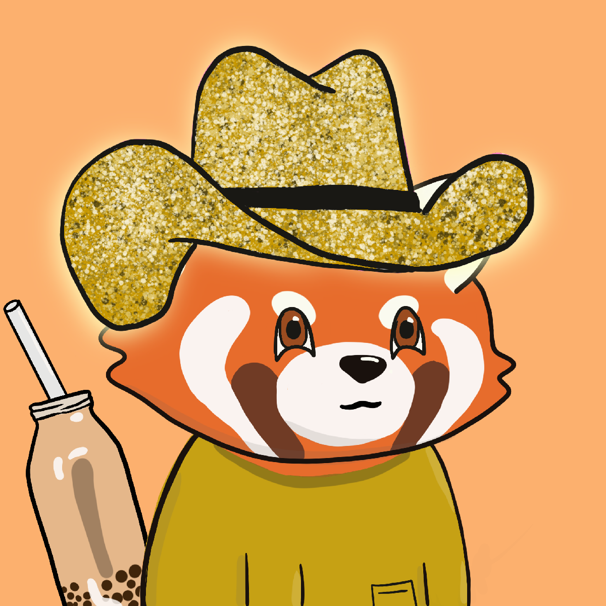 Okay Red Panda #6701