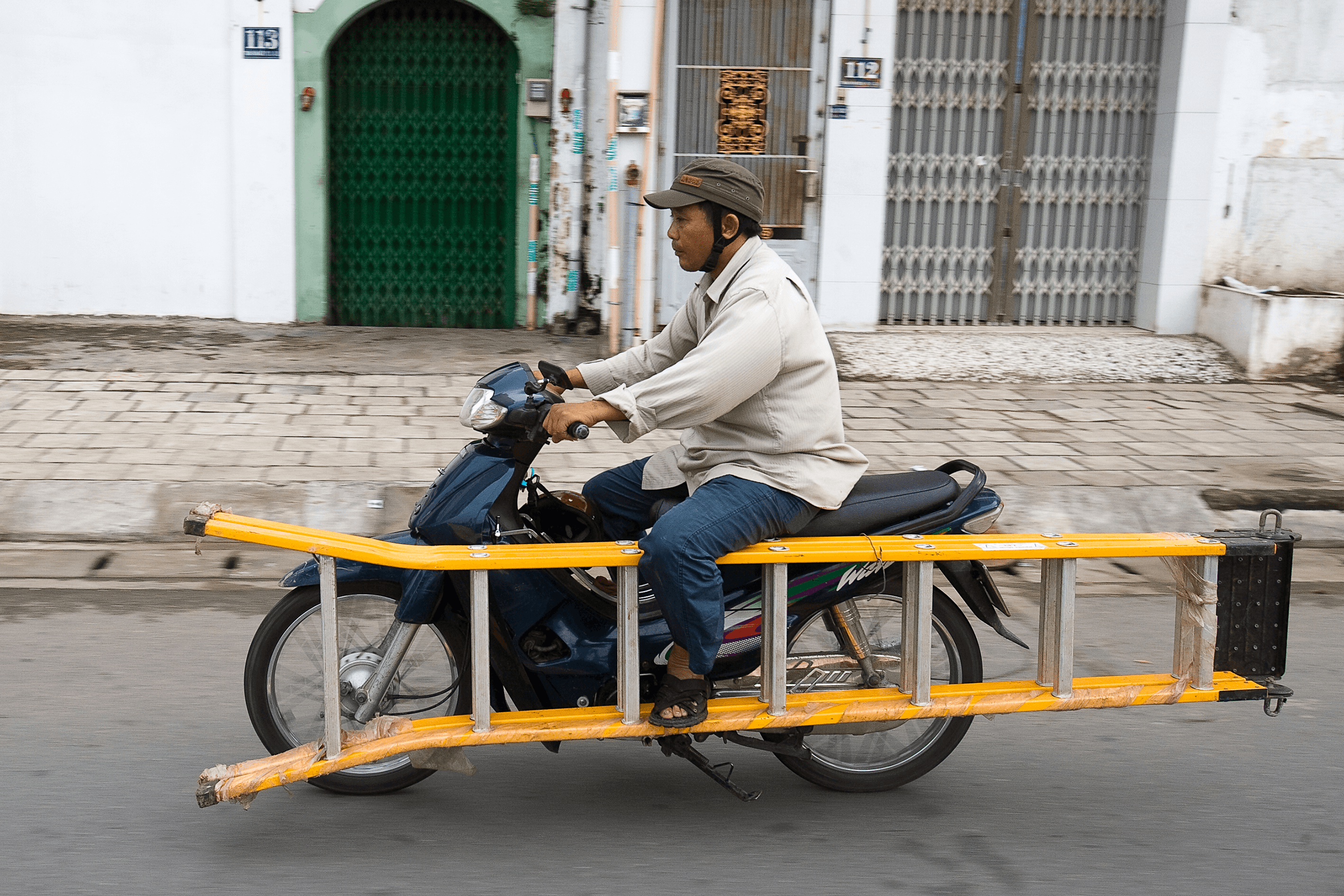 Bikes of Burden #112. Ladder.
