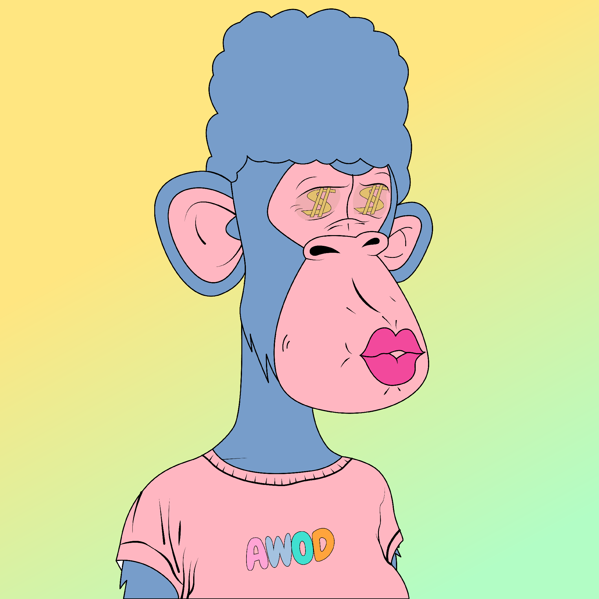 ApeWives of DoodleVille #4472