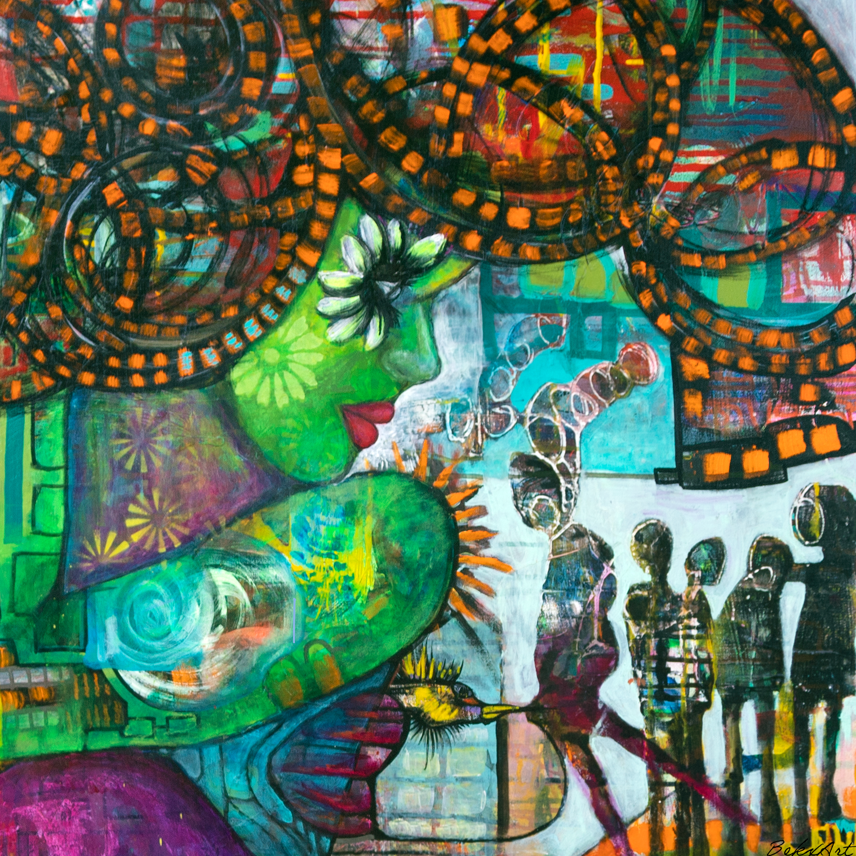 The First of Reemergence Woman.