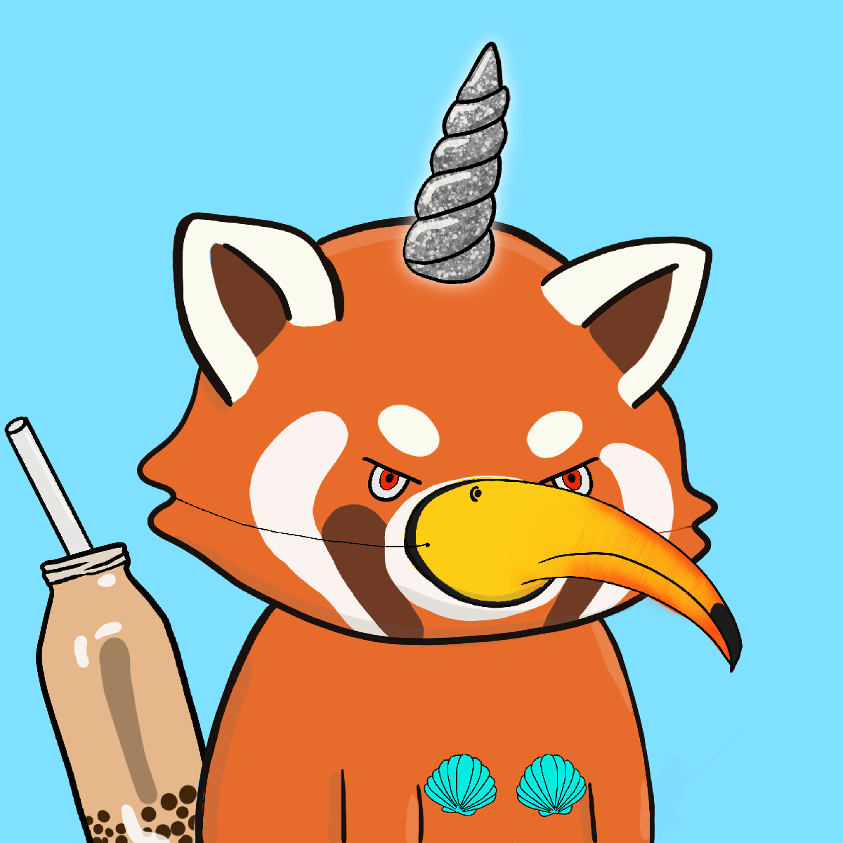 Okay Red Panda #7209